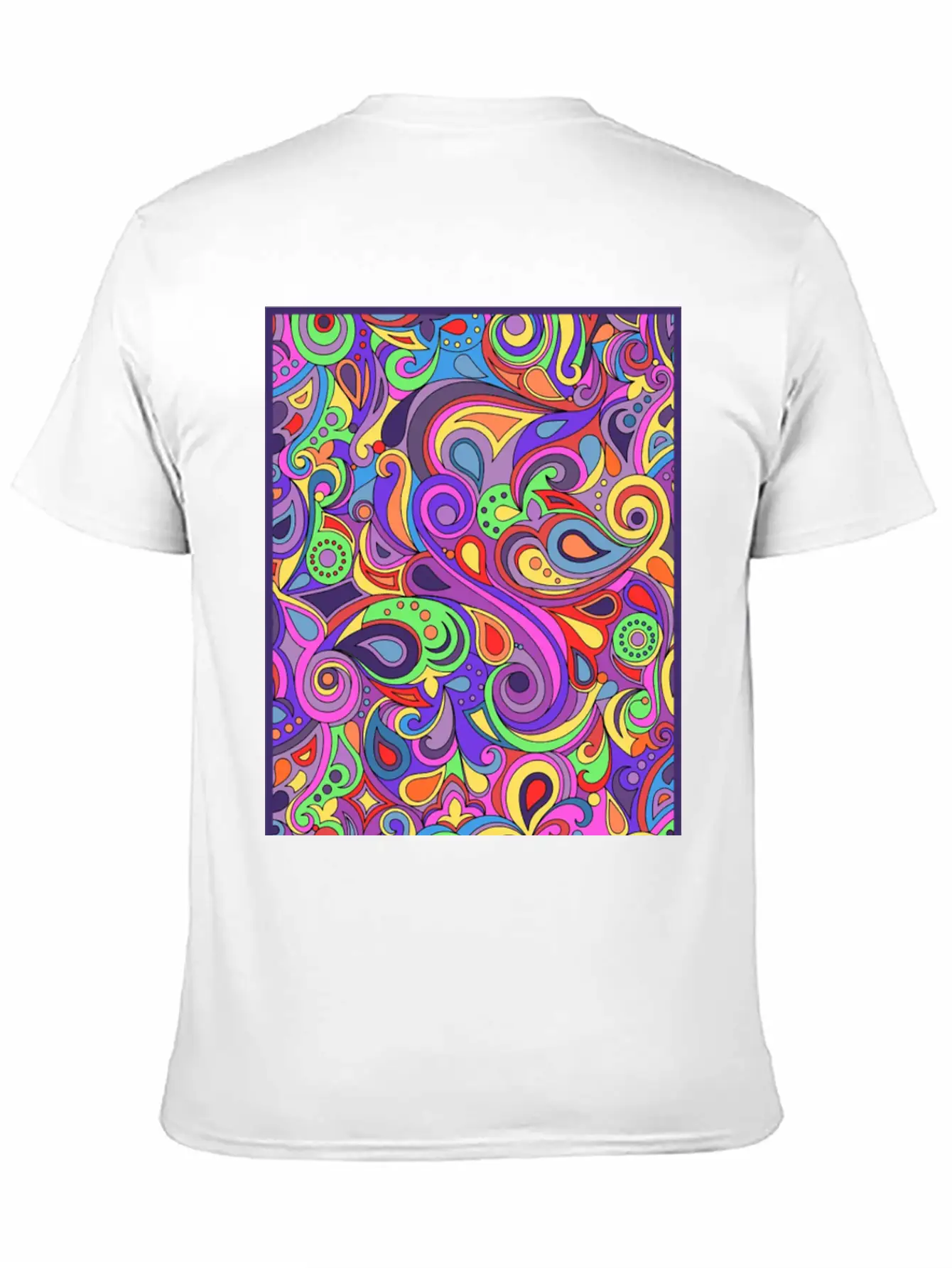 Abstract Simple Everyday Graphic Tee – Lightweight Summer Wear