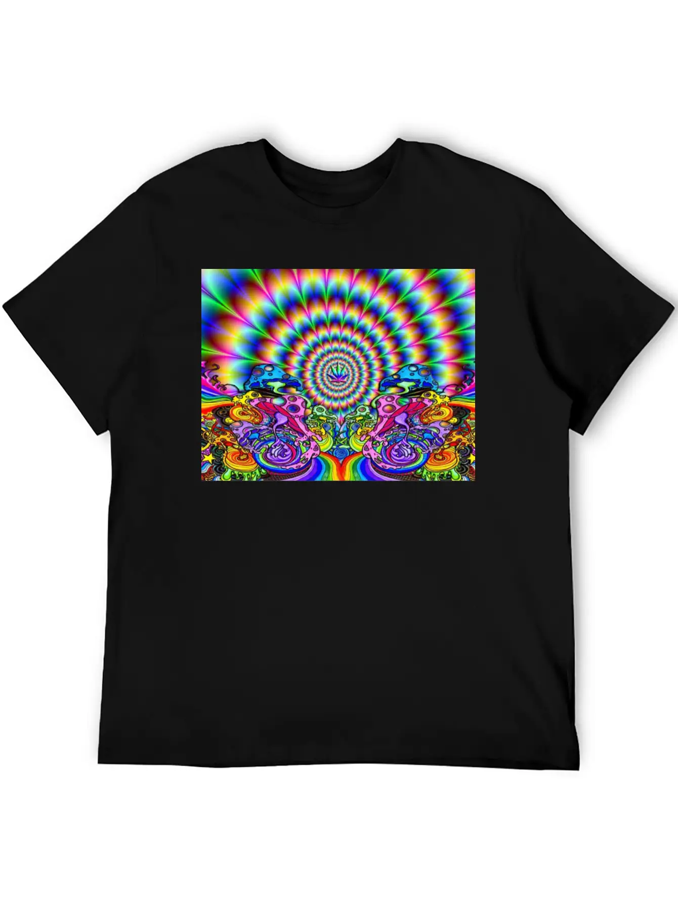 Acid Trip Basic Graphic T-Shirt – Daily Comfort In Soft Cotton