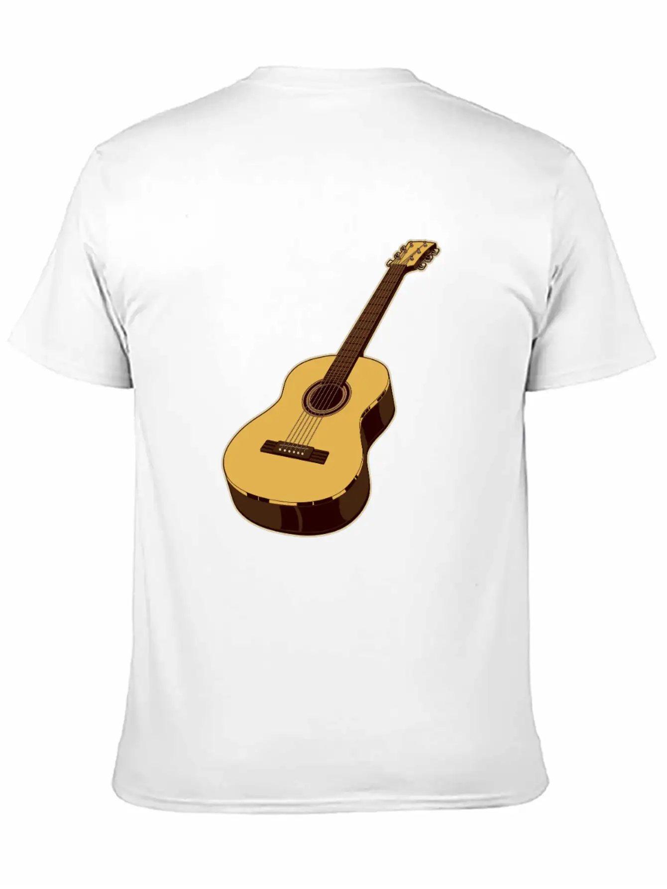 Acoustic Guitar Basic Graphic T-Shirt – Daily Comfort In Soft Cotton