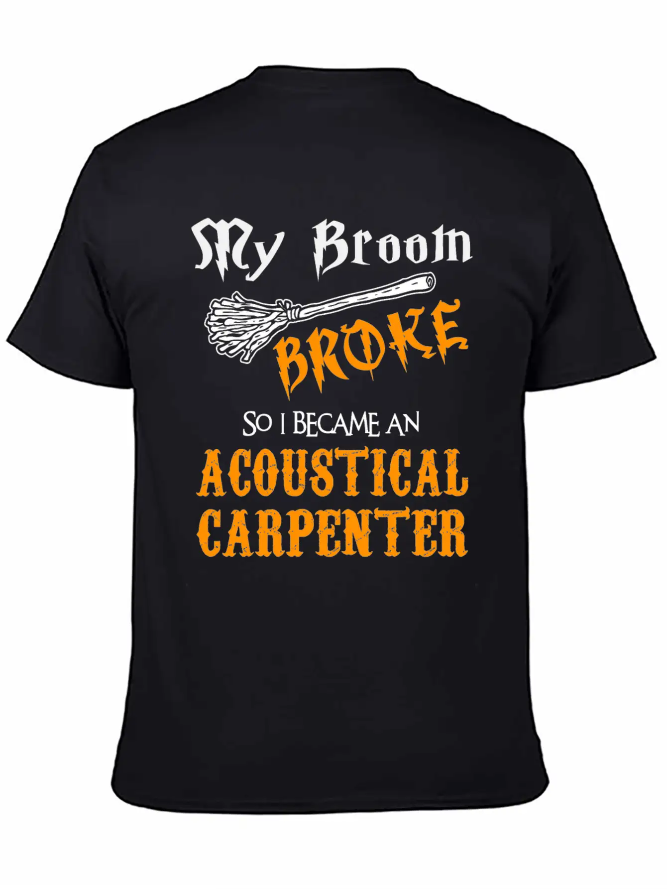 Acoustical Carpenter Stylish Everyday T-Shirt – Unisex Basic Cotton Tee