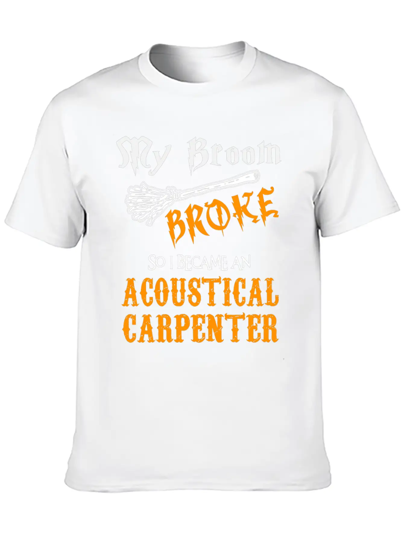 Acoustical Carpenter Stylish Everyday T-Shirt – Unisex Basic Cotton Tee