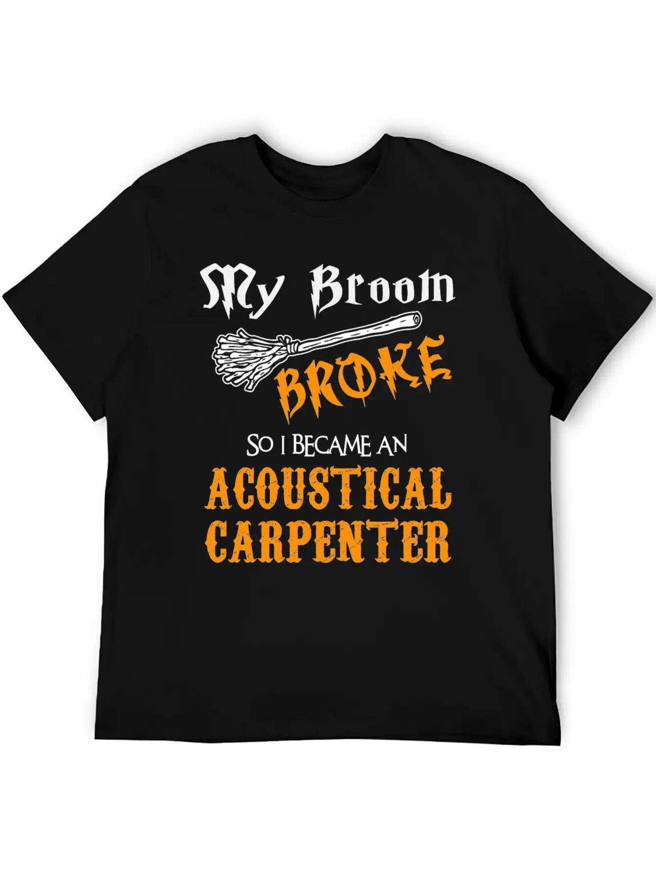Acoustical Carpenter Stylish Everyday T-Shirt – Unisex Basic Cotton Tee