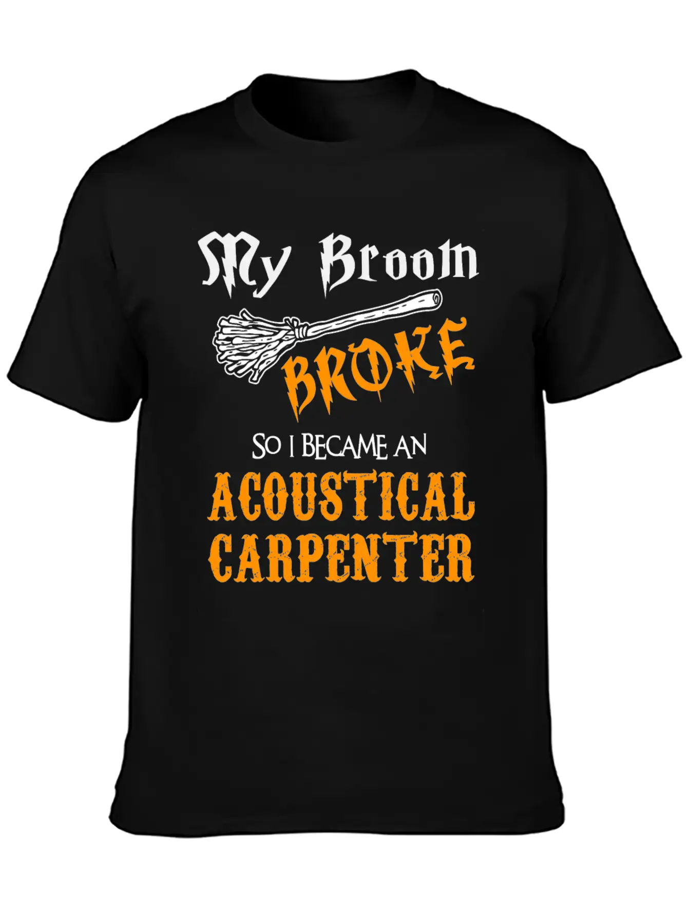 Acoustical Carpenter Stylish Everyday T-Shirt – Unisex Basic Cotton Tee