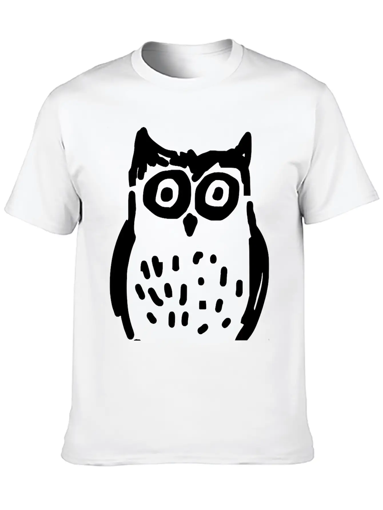 Adorable Owl Stylish Everyday T-Shirt – Unisex Basic Cotton Tee