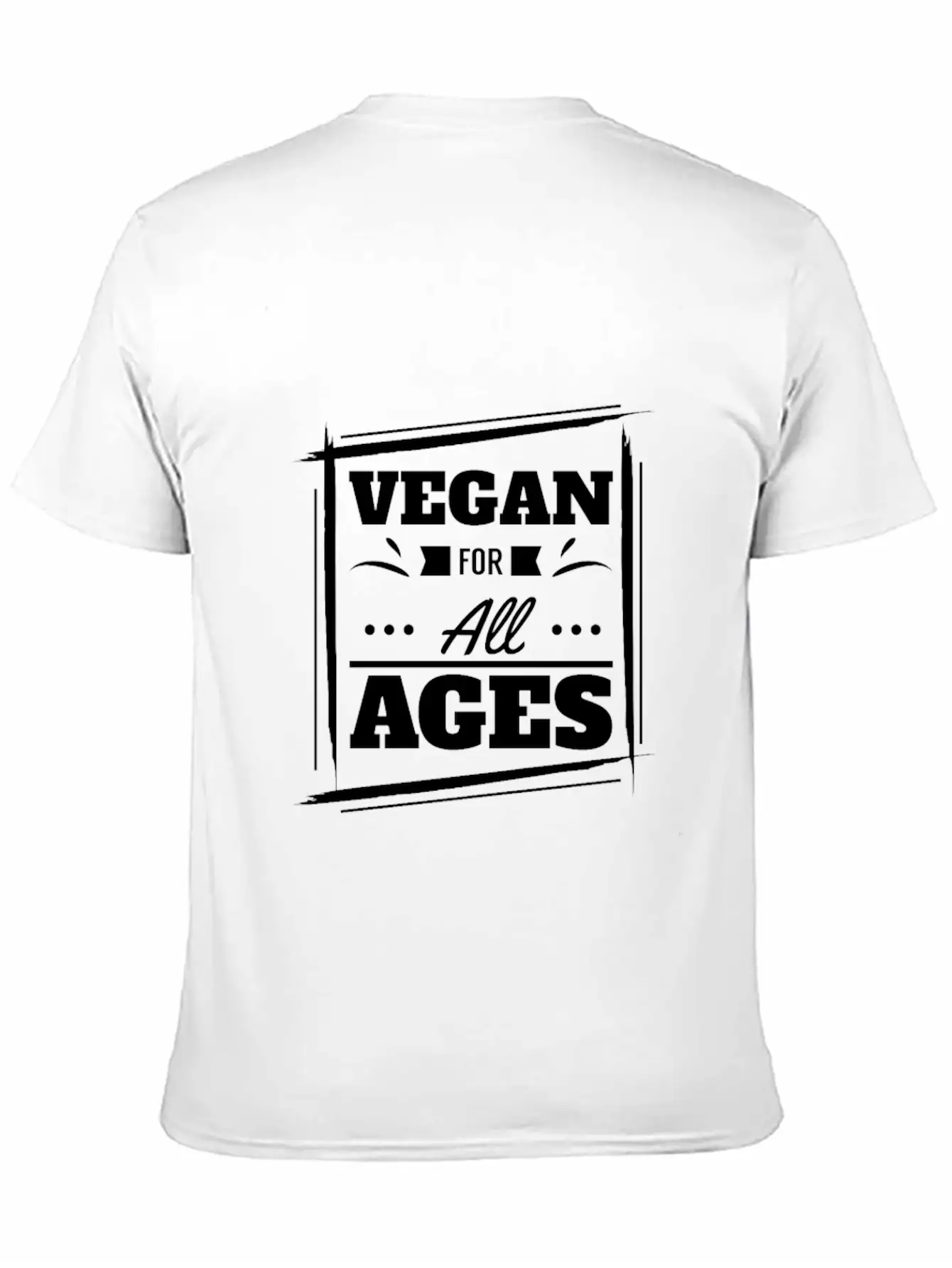 Ages Vegan Gift Idea Stylish Everyday T-Shirt – Unisex Basic Cotton Tee