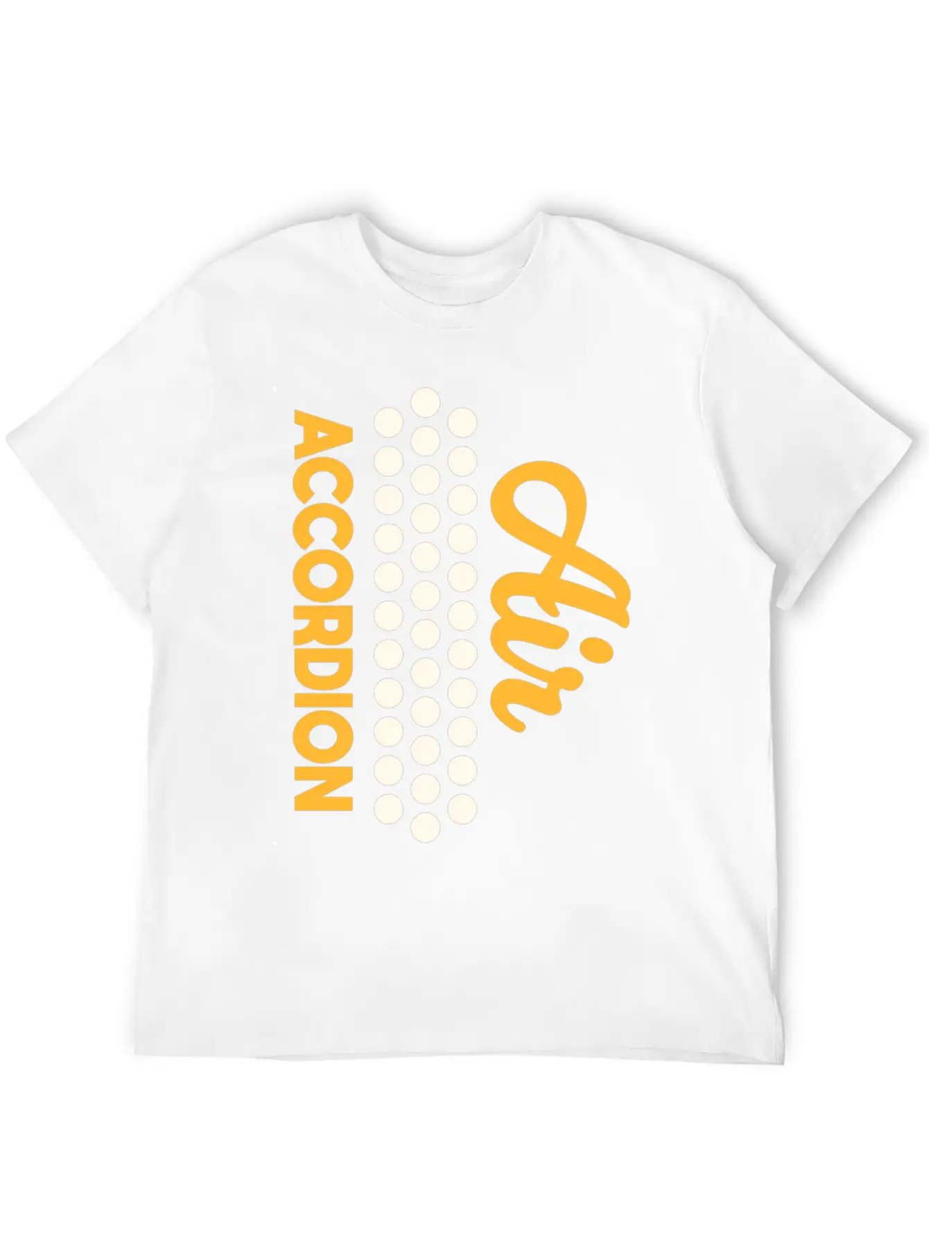 Air Accordion, Musician, Playing Accordion Basic Graphic T-Shirt – Daily Comfort In Soft Cotton