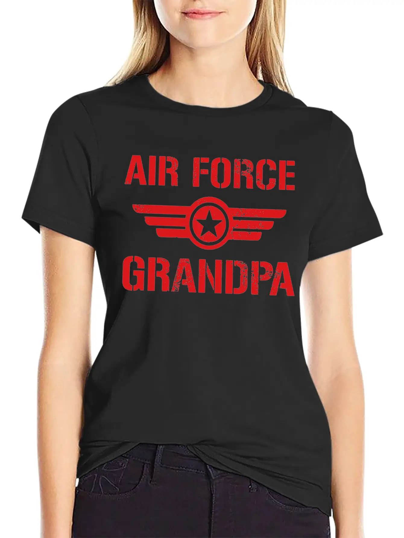 Air Force Grandpa Stylish Everyday T-Shirt – Unisex Basic Cotton Tee