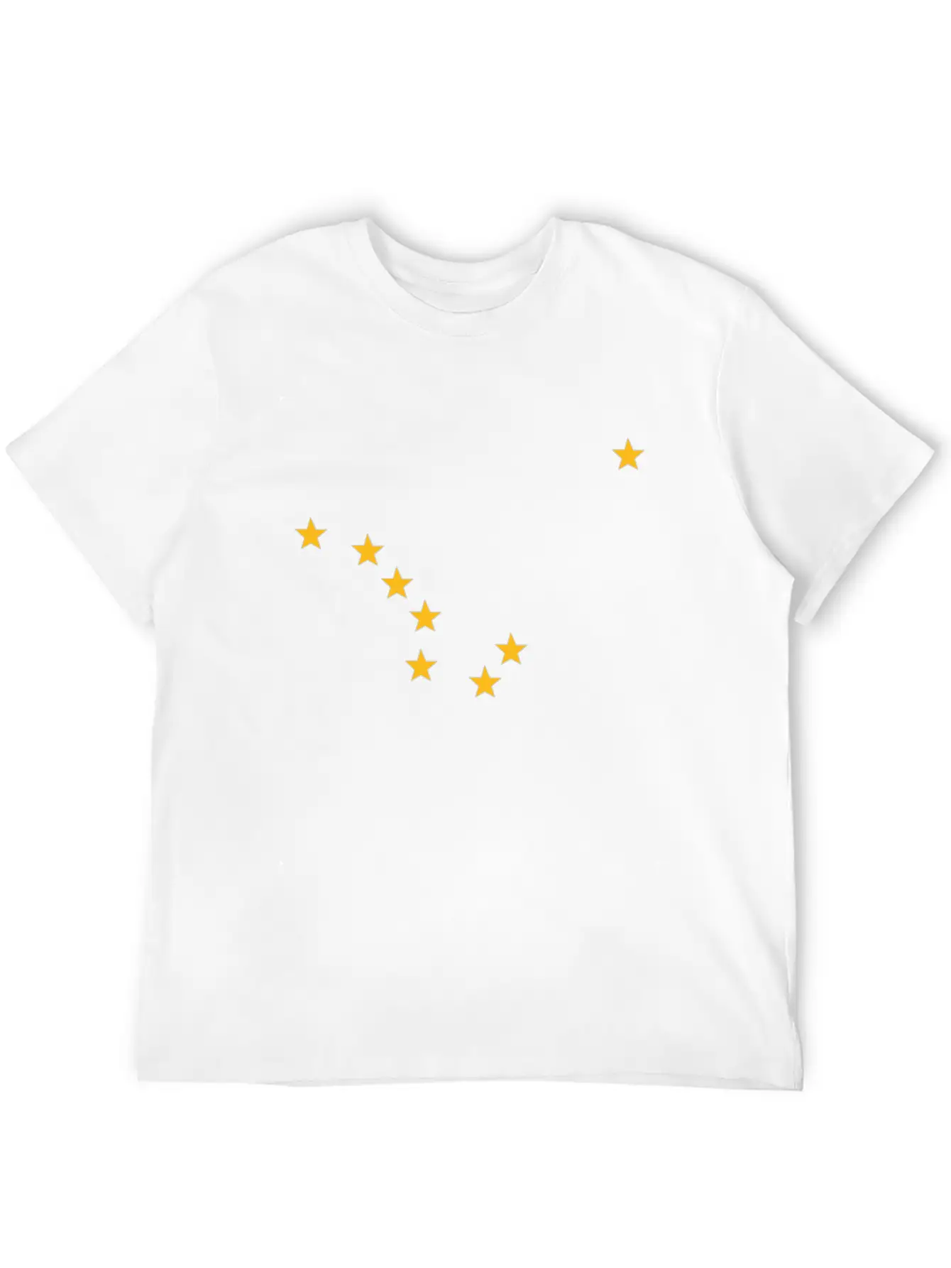 Alaska Flag State Pride Stylish Everyday T-Shirt – Unisex Basic Cotton Tee