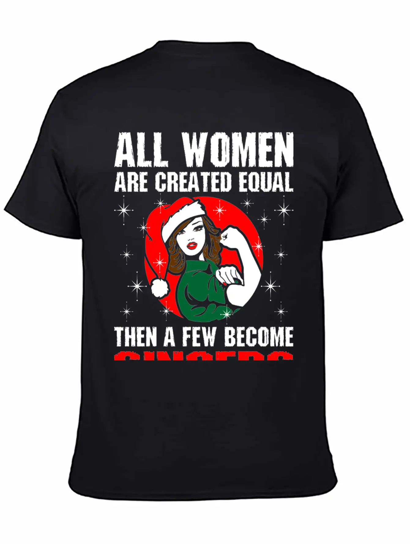All Women Are Created Equal The Few Become Singers Basic Graphic T-Shirt – Daily Comfort In Soft Cotton