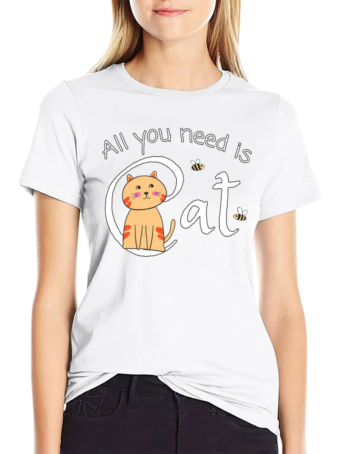 All You Need Is Cat Classic Cotton Tee – Unisex Comfort For Any Season