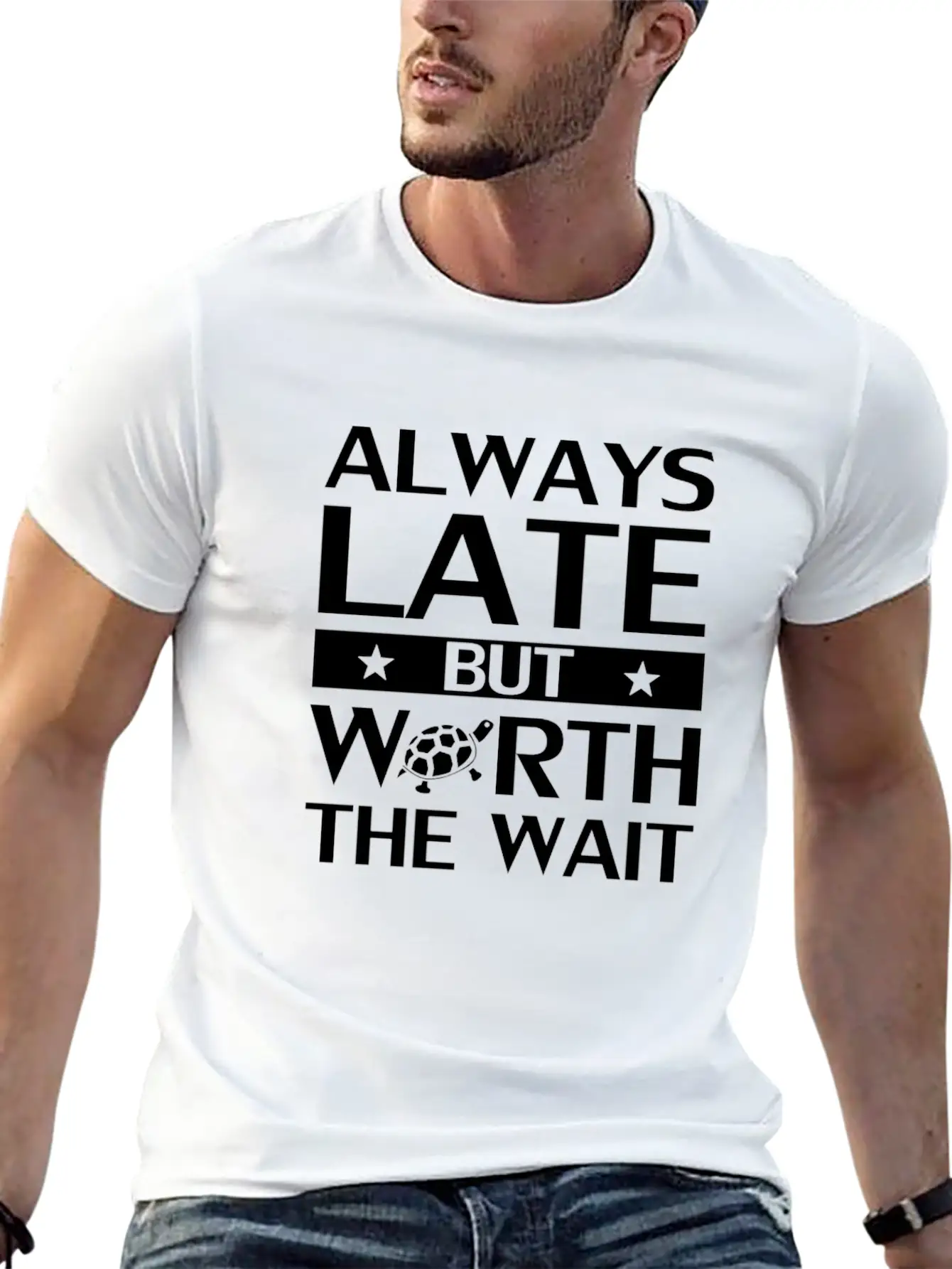 Always Late But Worth The Wait Self Love Classic Cotton Tee – Unisex Comfort For Any Season