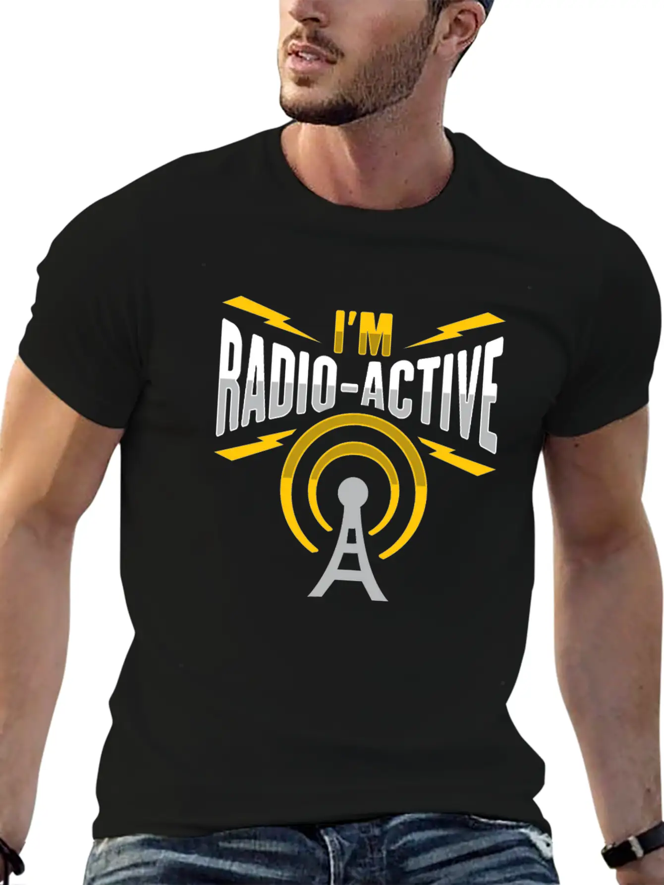 Amateur Radio Design For A Ham Radio Operator Stylish Everyday T-Shirt – Unisex Basic Cotton Tee