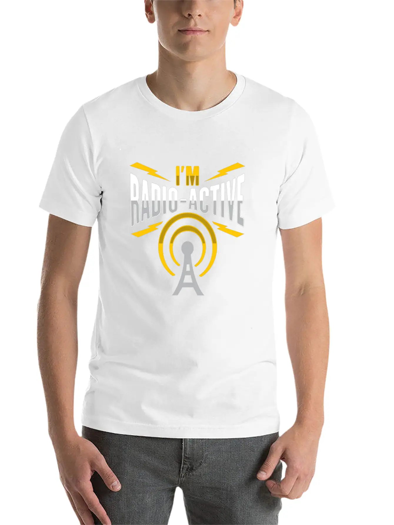 Amateur Radio Design For A Ham Radio Operator Stylish Everyday T-Shirt – Unisex Basic Cotton Tee