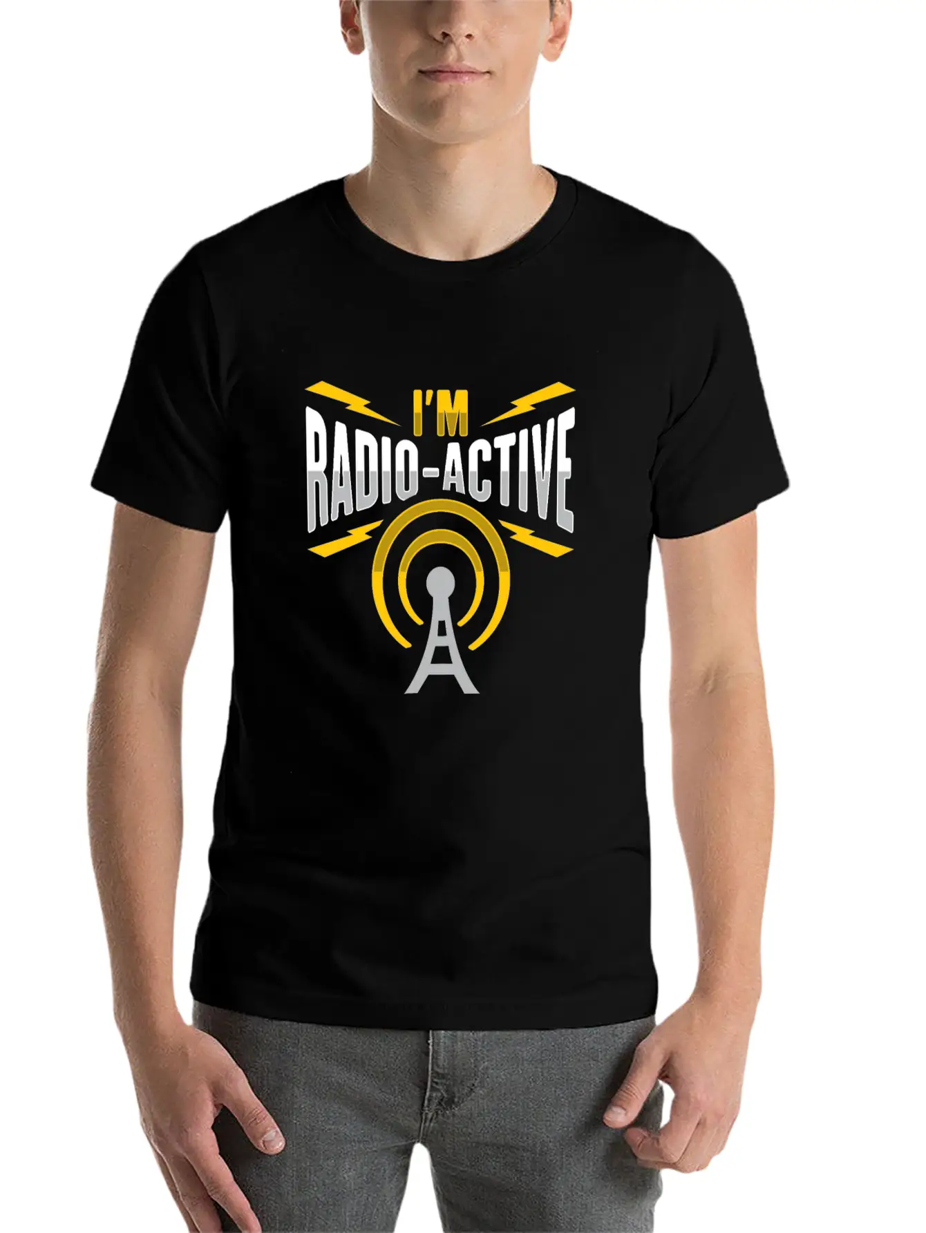 Amateur Radio Design For A Ham Radio Operator Stylish Everyday T-Shirt – Unisex Basic Cotton Tee