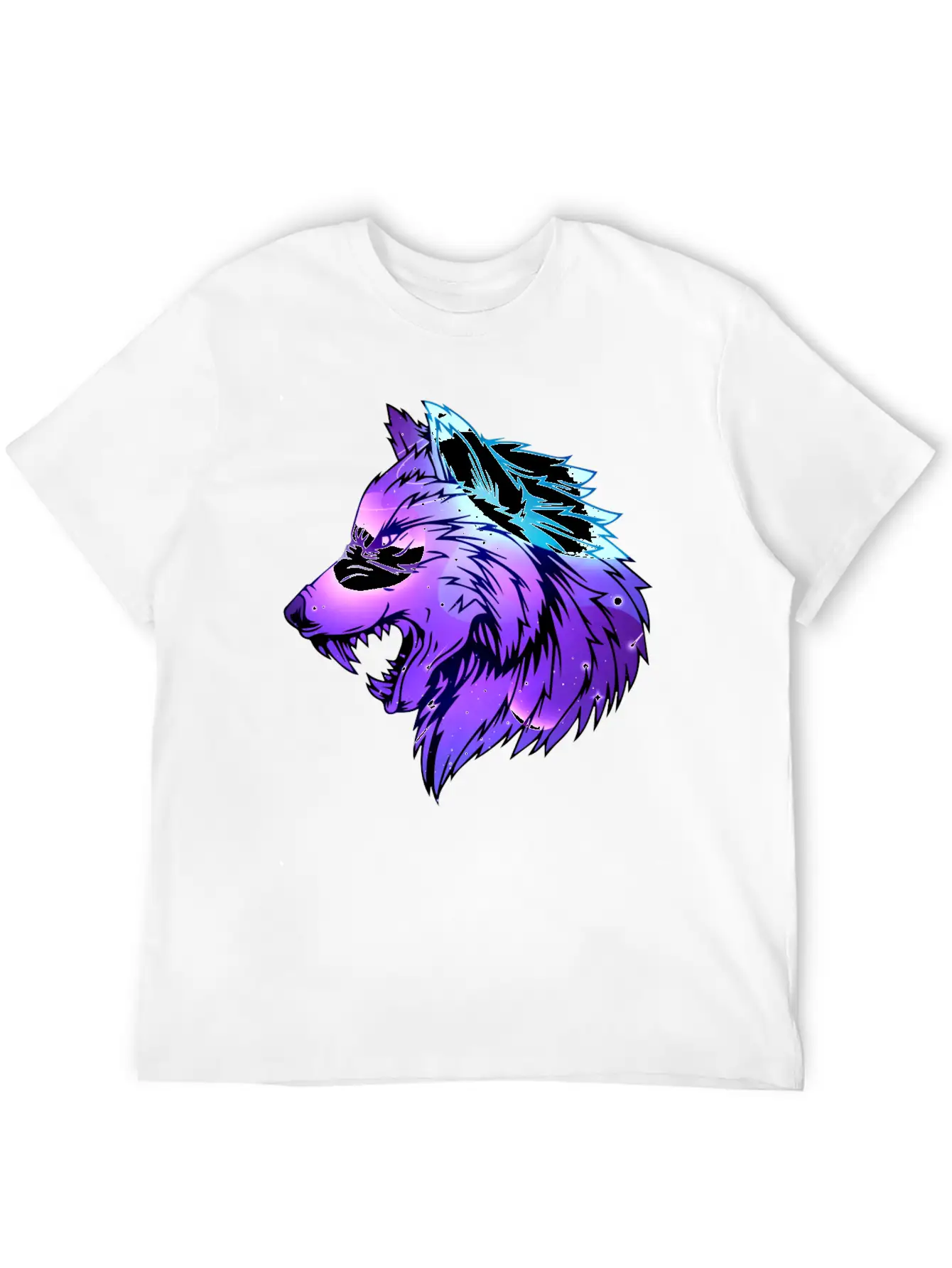 Angry Mars Wolf Stylish Everyday T-Shirt – Unisex Basic Cotton Tee