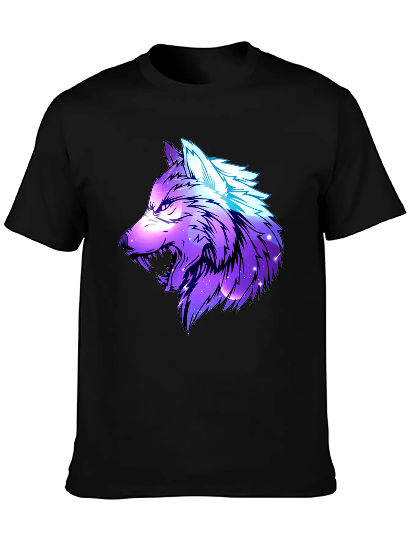 Angry Mars Wolf Stylish Everyday T-Shirt – Unisex Basic Cotton Tee