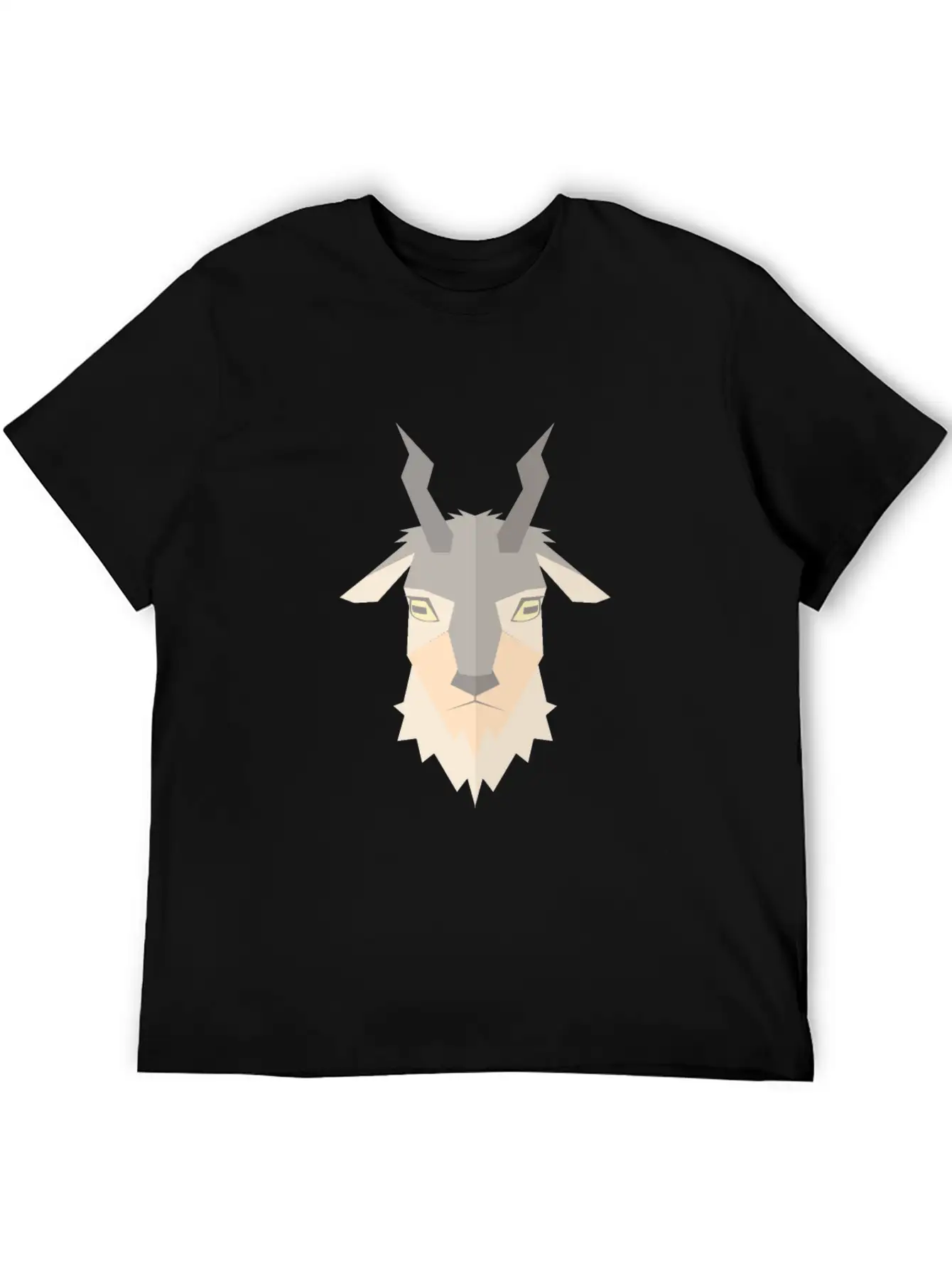 Animal Goat Shadow Stylish Everyday T-Shirt – Unisex Basic Cotton Tee