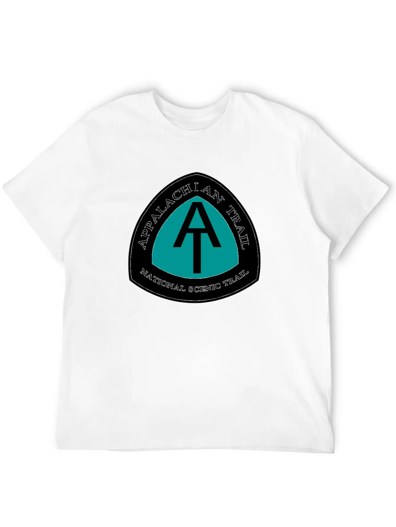 Appalachian National Scenic Trail Marker Logo AT Stylish Everyday T-Shirt – Unisex Basic Cotton Tee