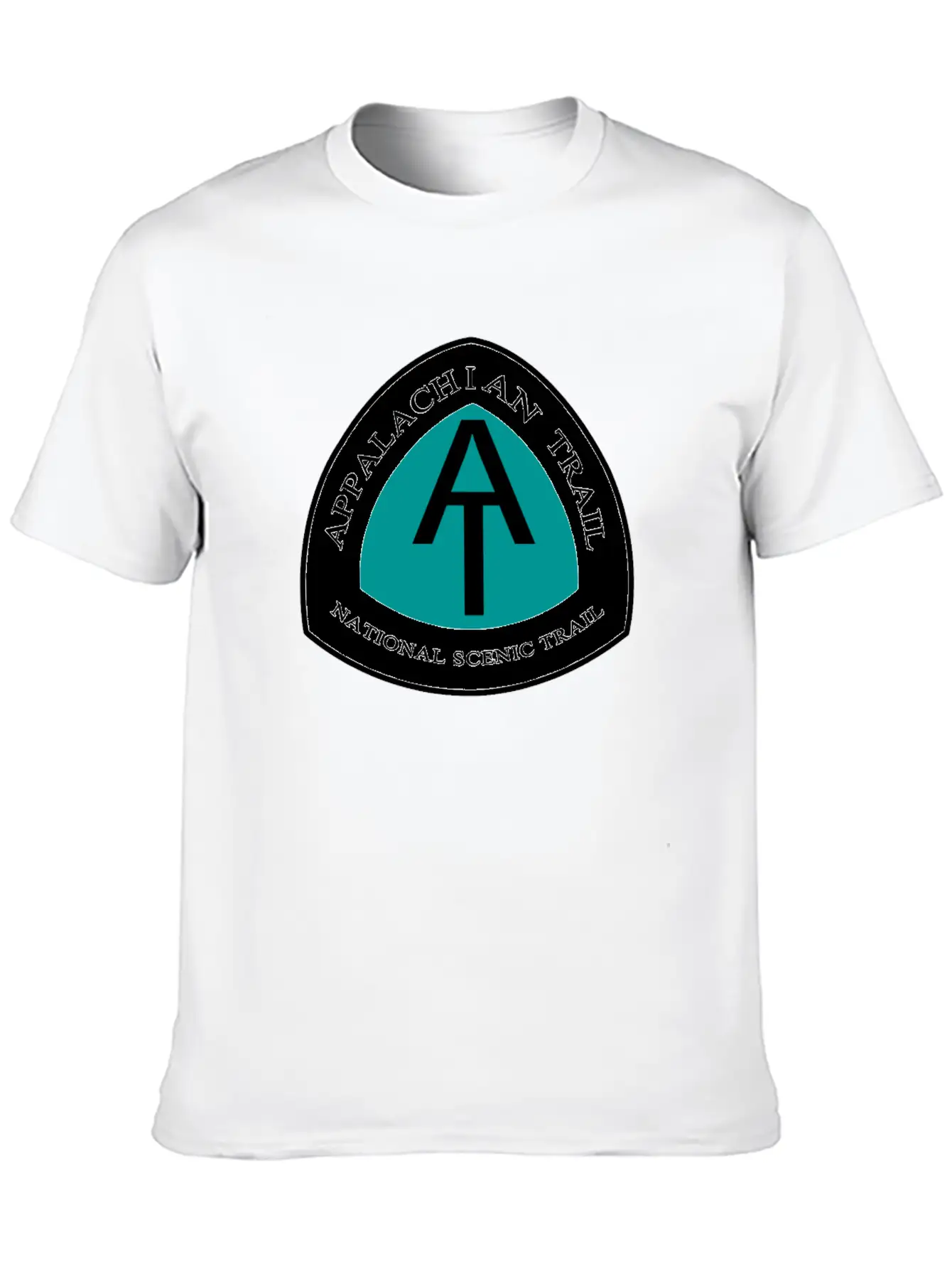 Appalachian National Scenic Trail Marker Logo AT Stylish Everyday T-Shirt – Unisex Basic Cotton Tee