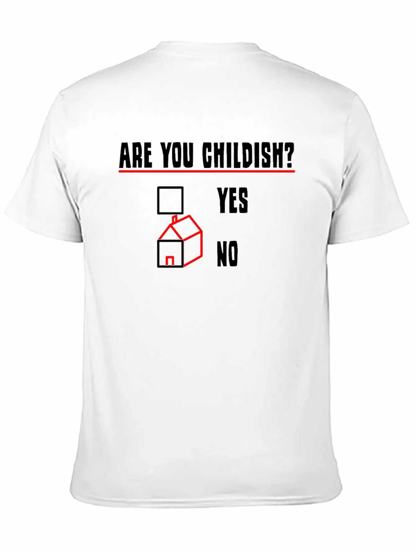 Are You Childish? Child's Head Childish Childhood Unisex Cotton Tee – Relaxed Fit For Any Occasion