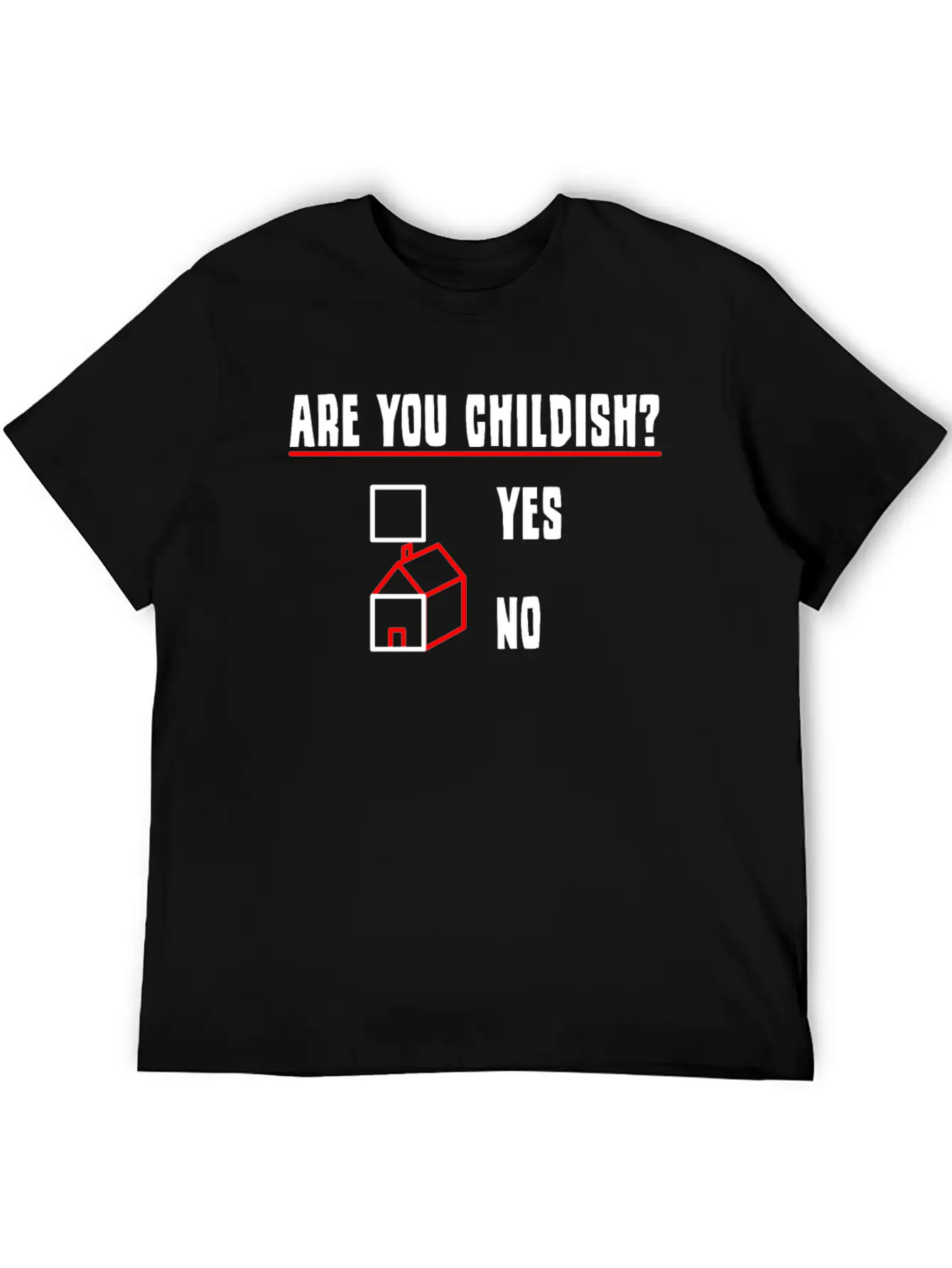Are You Childish? Child's Head Childish Childhood Unisex Cotton Tee – Relaxed Fit For Any Occasion