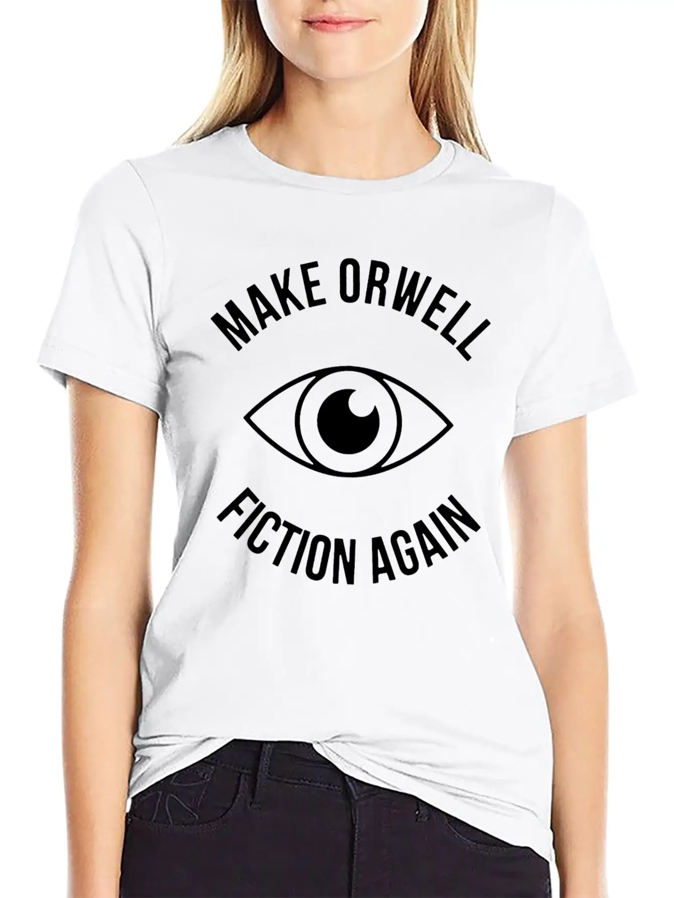 Aren Orwell Again Basic Graphic T-Shirt – Daily Comfort In Soft Cotton