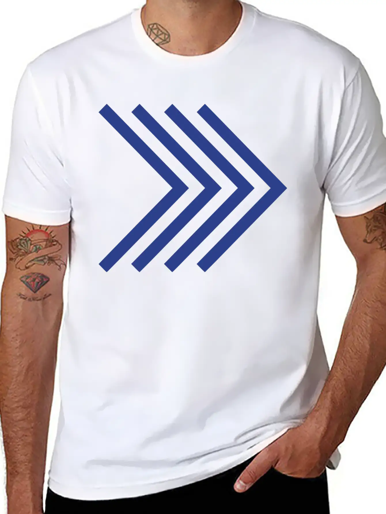 Arrow Basic Graphic T-Shirt – Daily Comfort In Soft Cotton