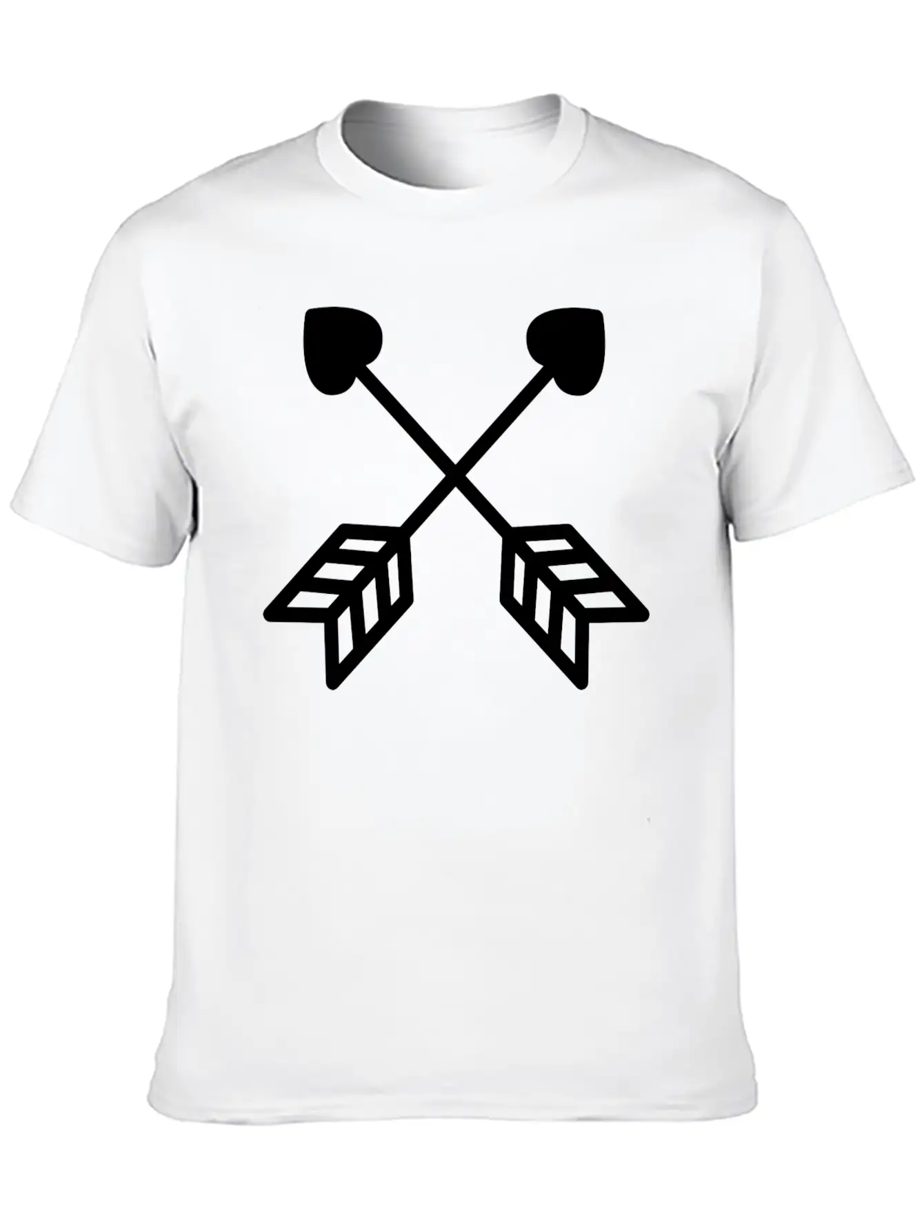 Arrow Heart Relaxed Everyday Tee – Lightweight And Durable Cotton