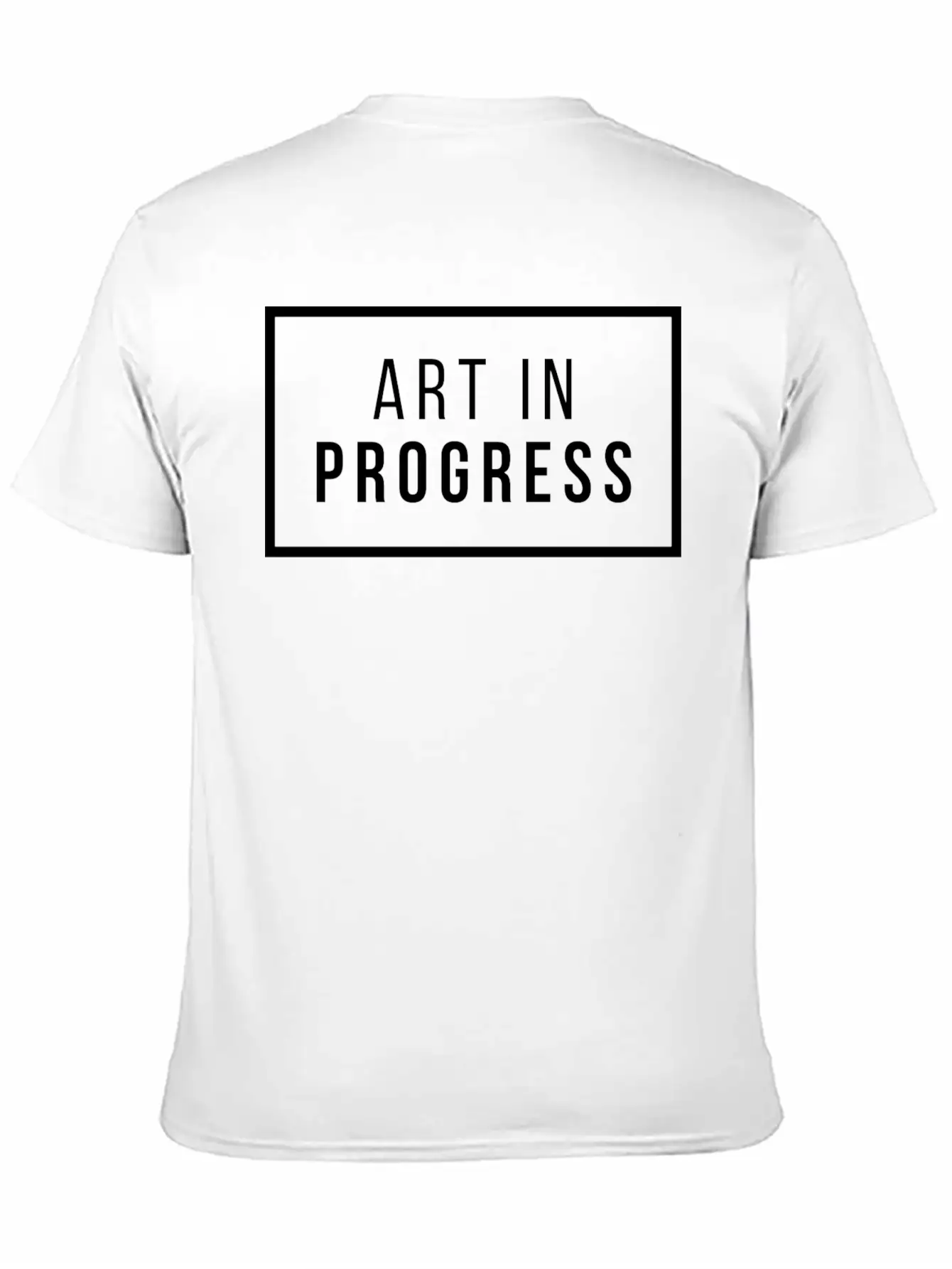 Art In Progress Lightweight Cotton T-Shirt – Daily Comfort Graphic Shirt
