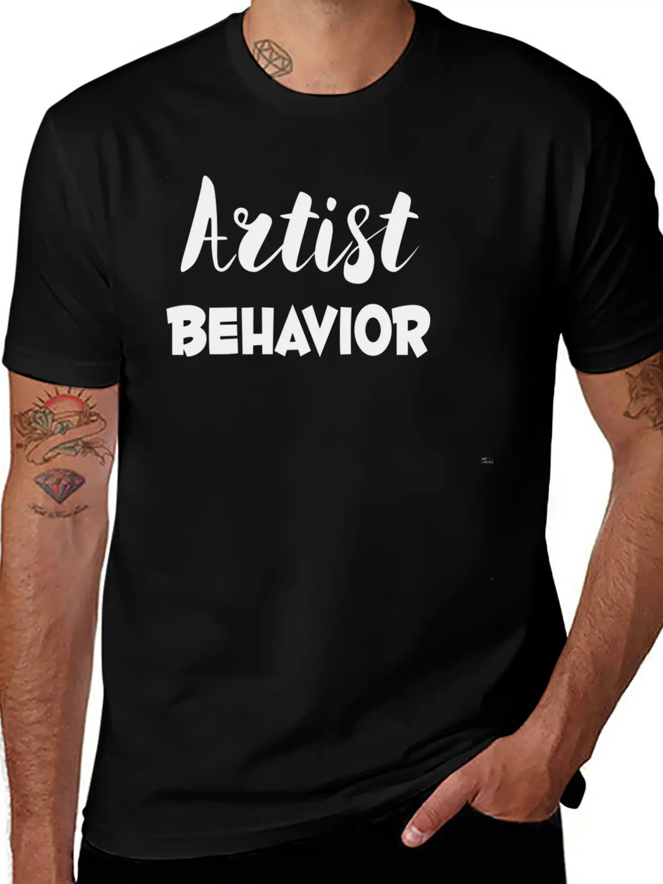 Artist Behavior Basic Graphic T-Shirt – Daily Comfort In Soft Cotton
