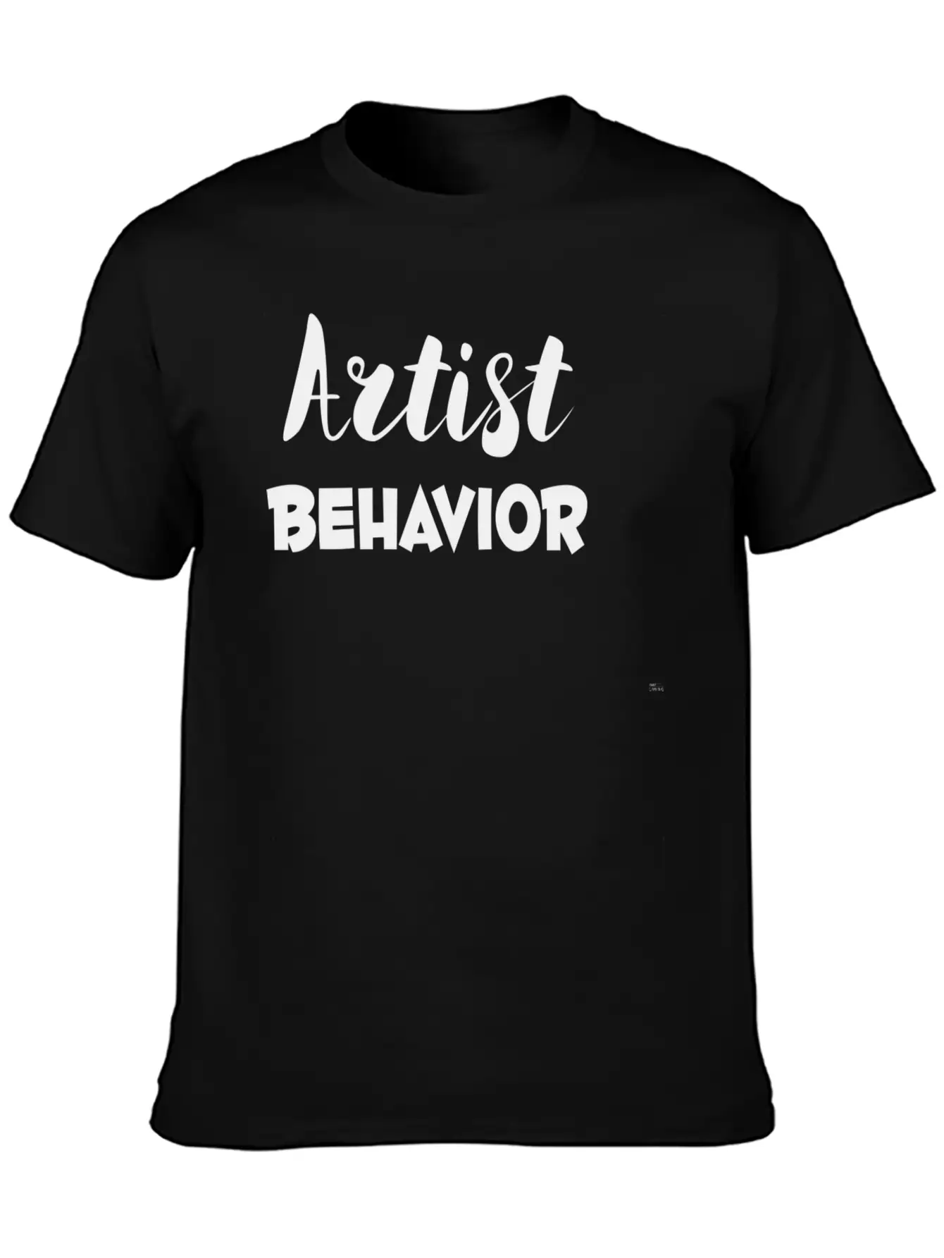Artist Behavior Basic Graphic T-Shirt – Daily Comfort In Soft Cotton