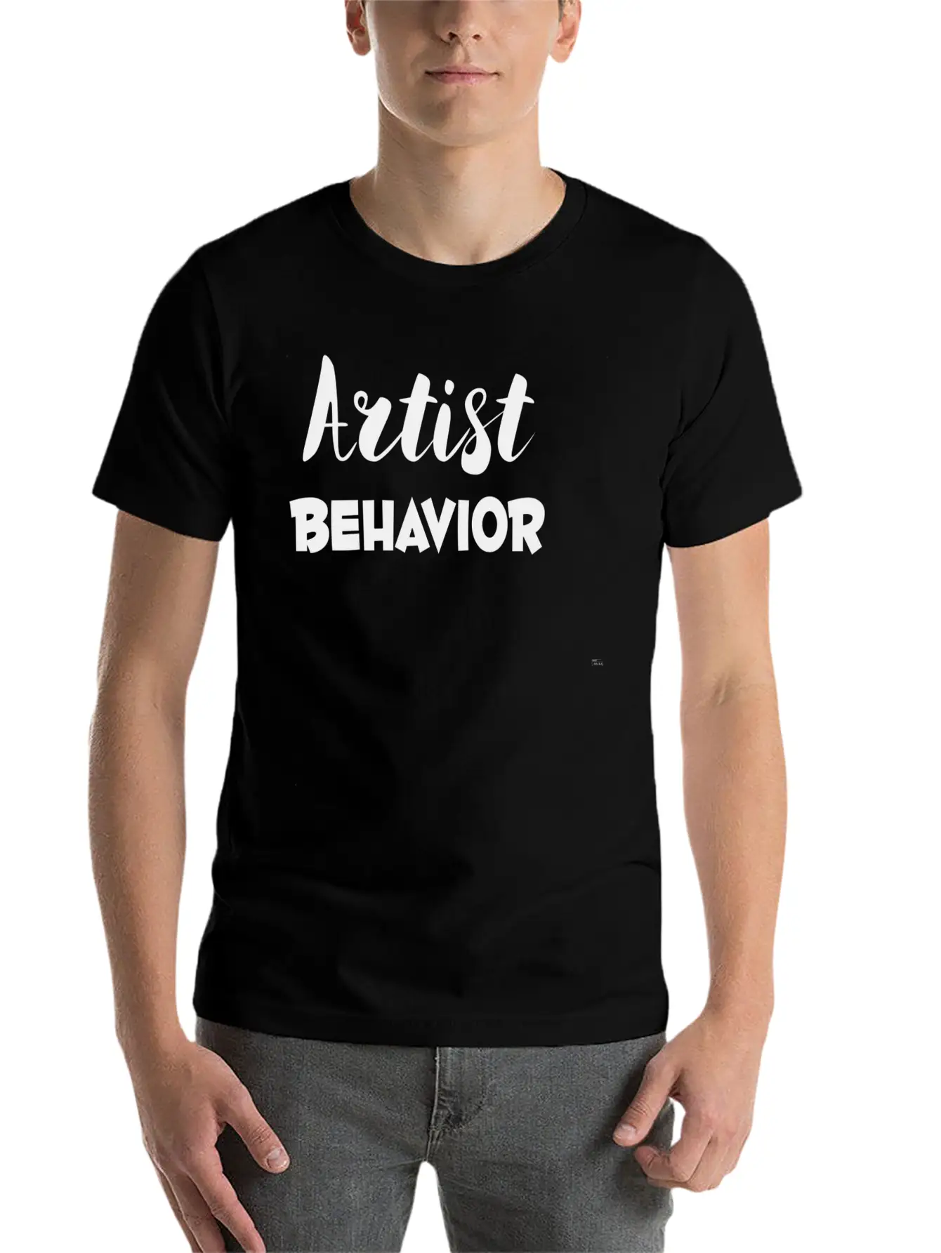 Artist Behavior Basic Graphic T-Shirt – Daily Comfort In Soft Cotton