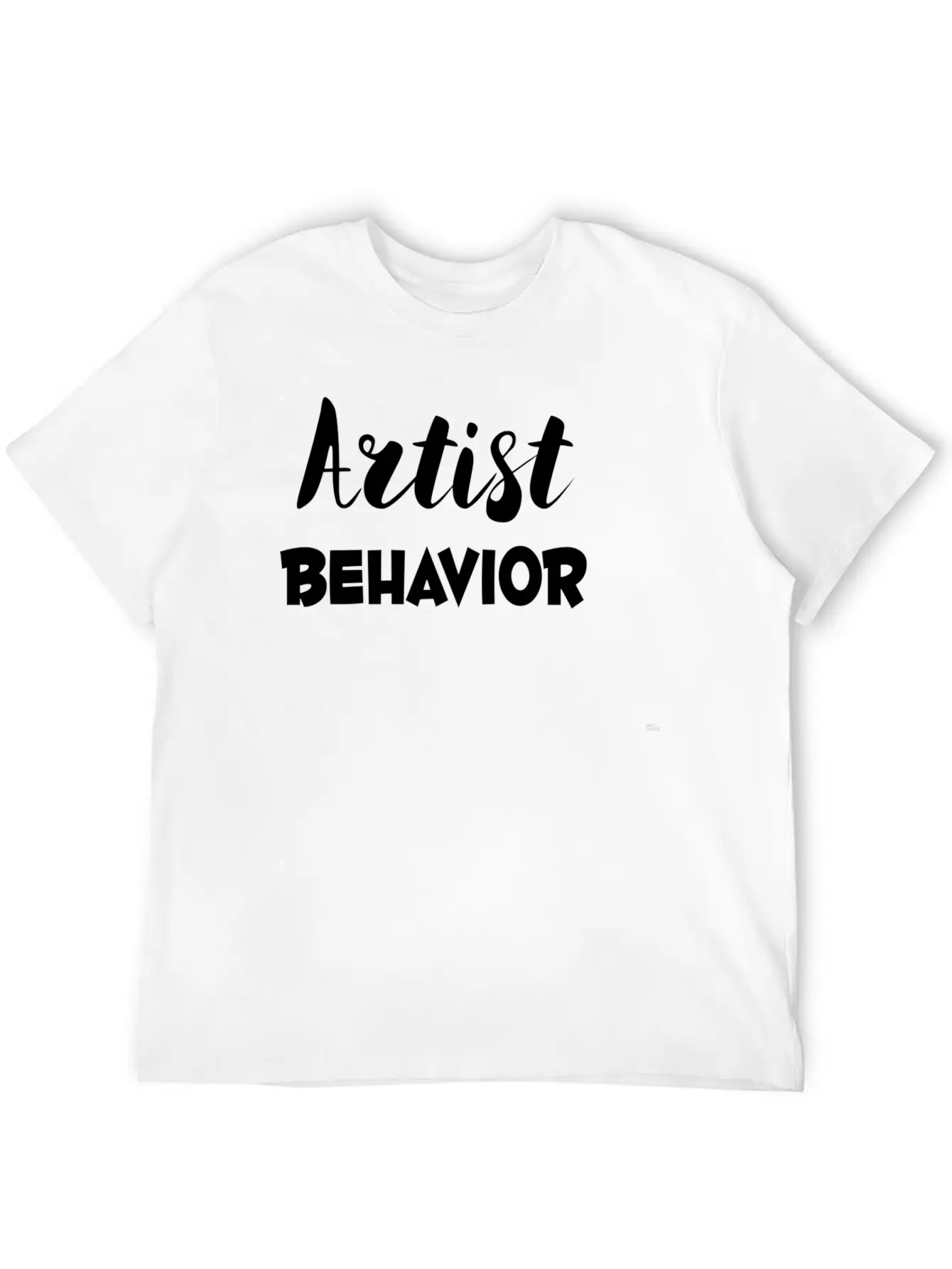 Artist Behavior Basic Graphic T-Shirt – Daily Comfort In Soft Cotton