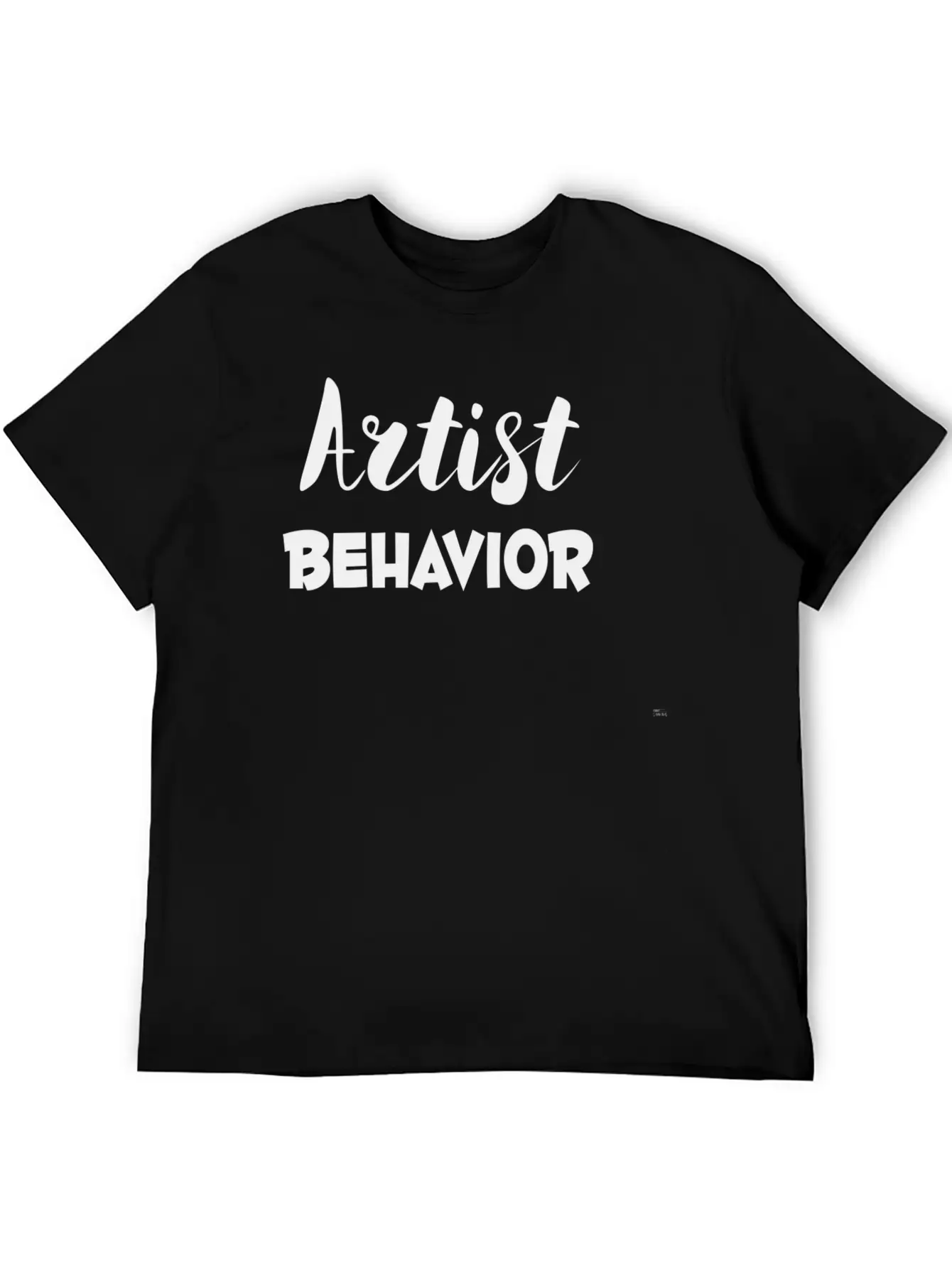 Artist Behavior Basic Graphic T-Shirt – Daily Comfort In Soft Cotton