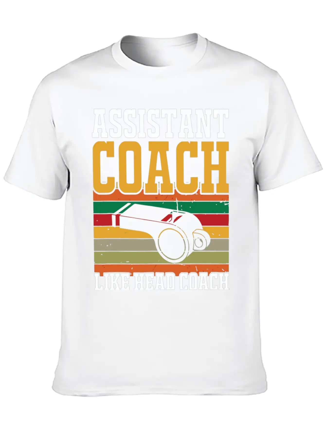 Assistant Coach Soccer Softball Sports Coaching Unisex Cotton Tee – Relaxed Fit For Any Occasion