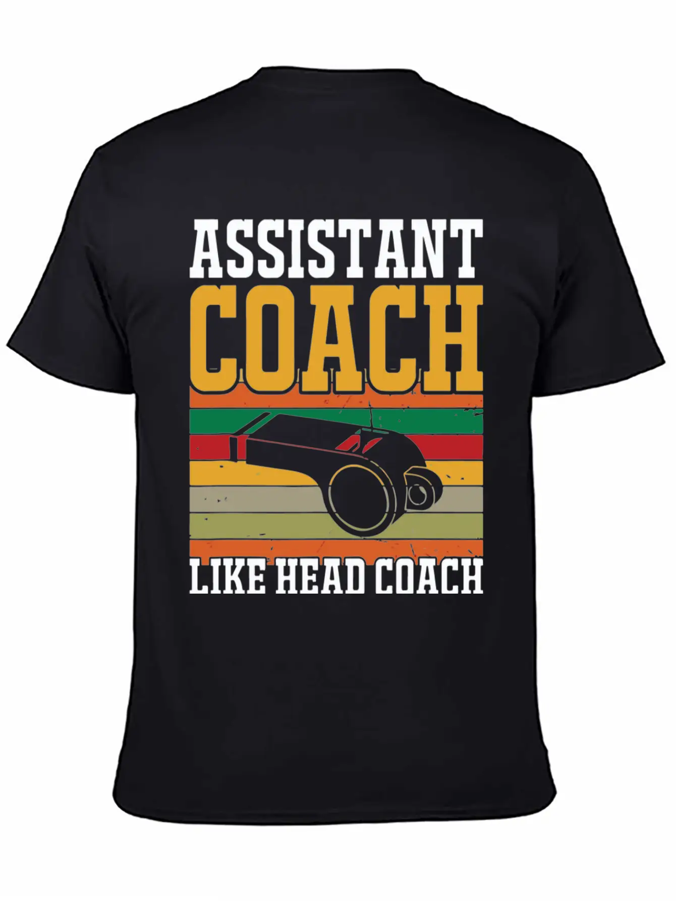 Assistant Coach Soccer Softball Sports Coaching Unisex Cotton Tee – Relaxed Fit For Any Occasion