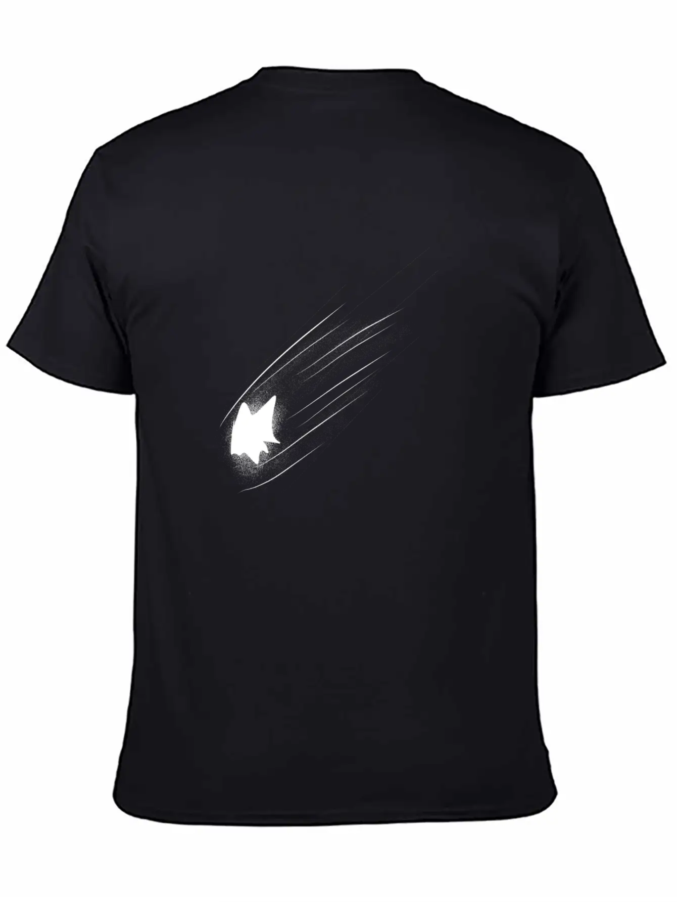 Astronomy Shooting Star Meteorite Stylish Everyday T-Shirt – Unisex Basic Cotton Tee