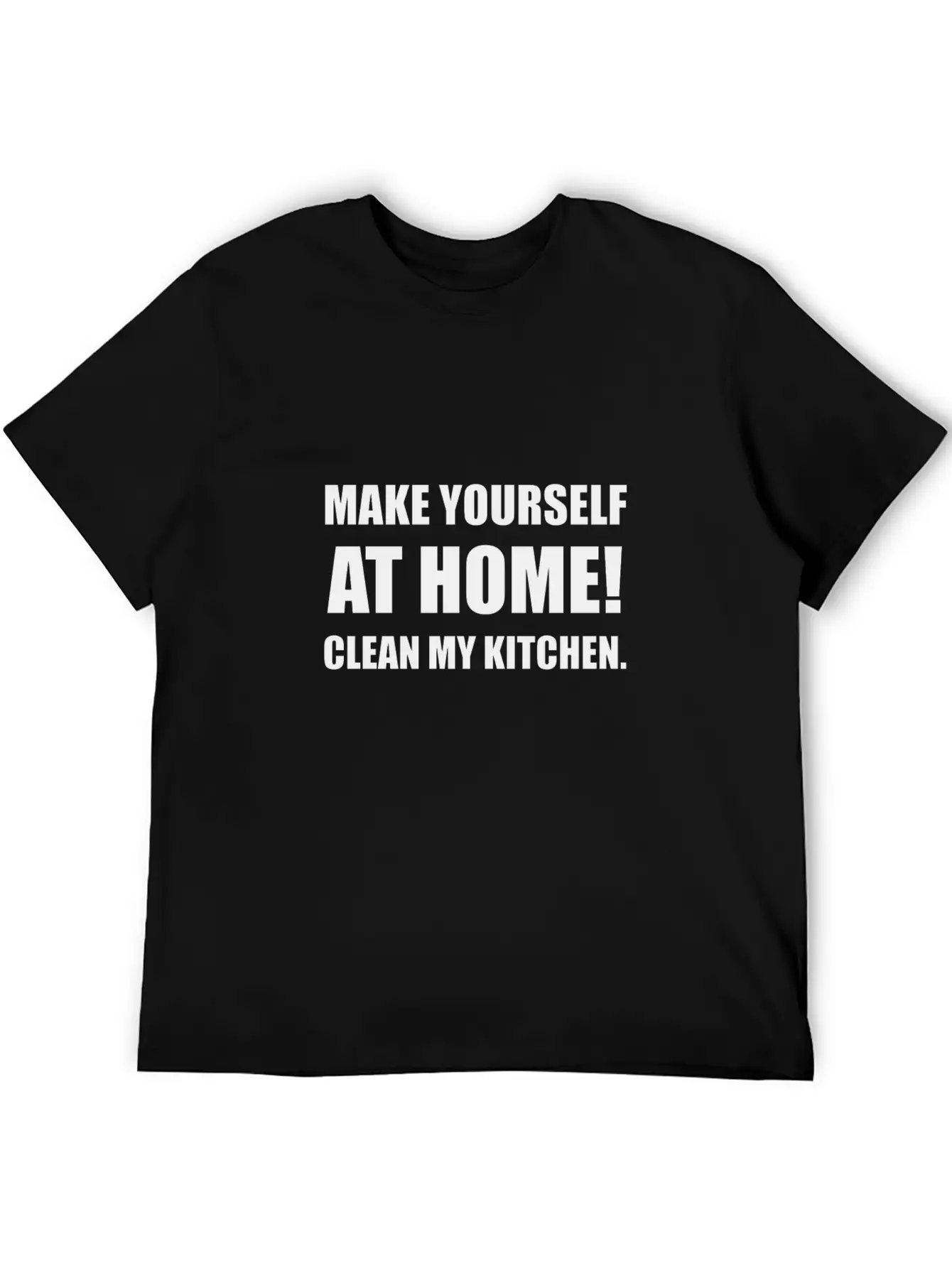 At Home Clean My Kitchen Stylish Everyday T-Shirt – Unisex Basic Cotton Tee