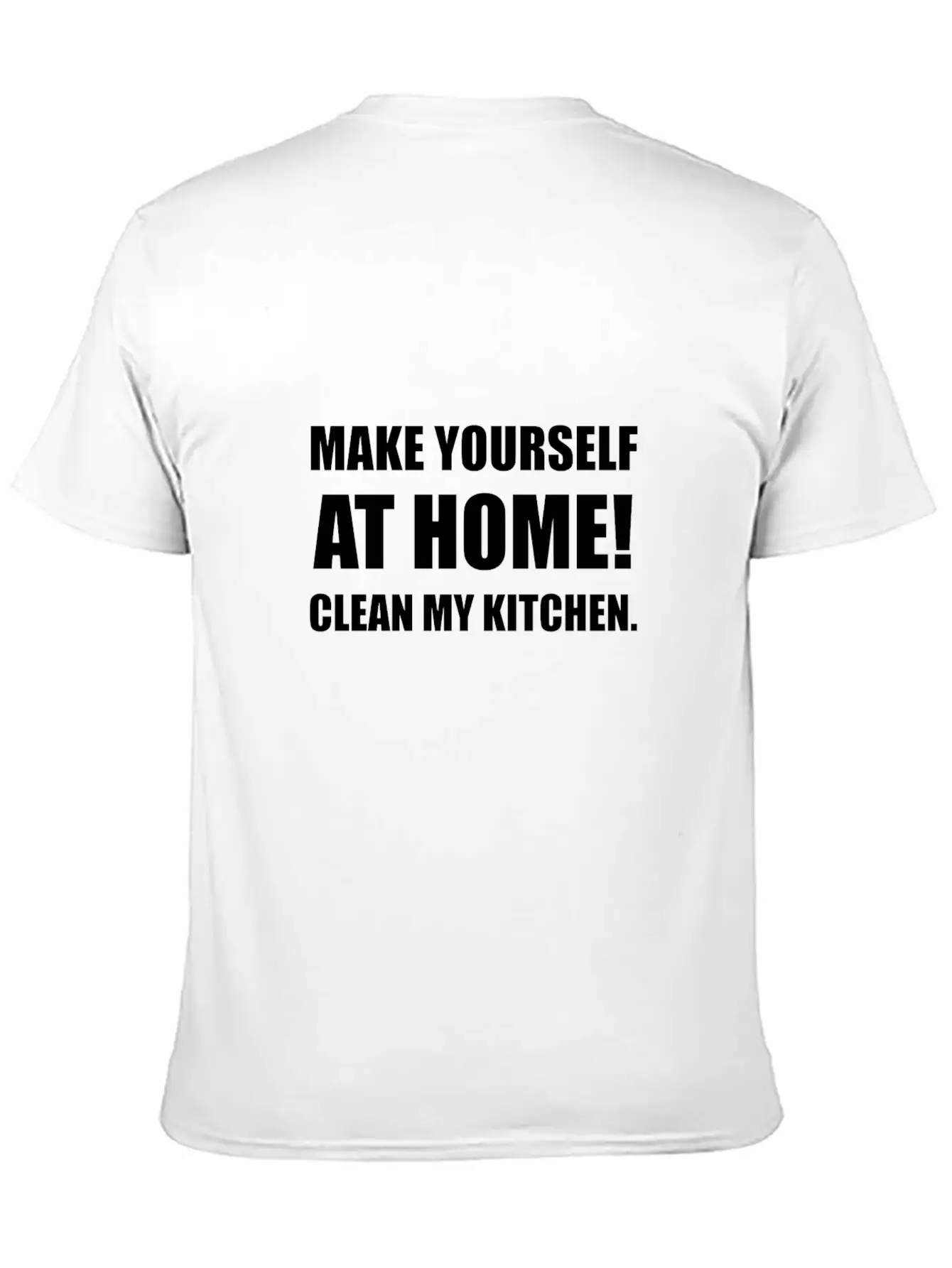 At Home Clean My Kitchen Stylish Everyday T-Shirt – Unisex Basic Cotton Tee