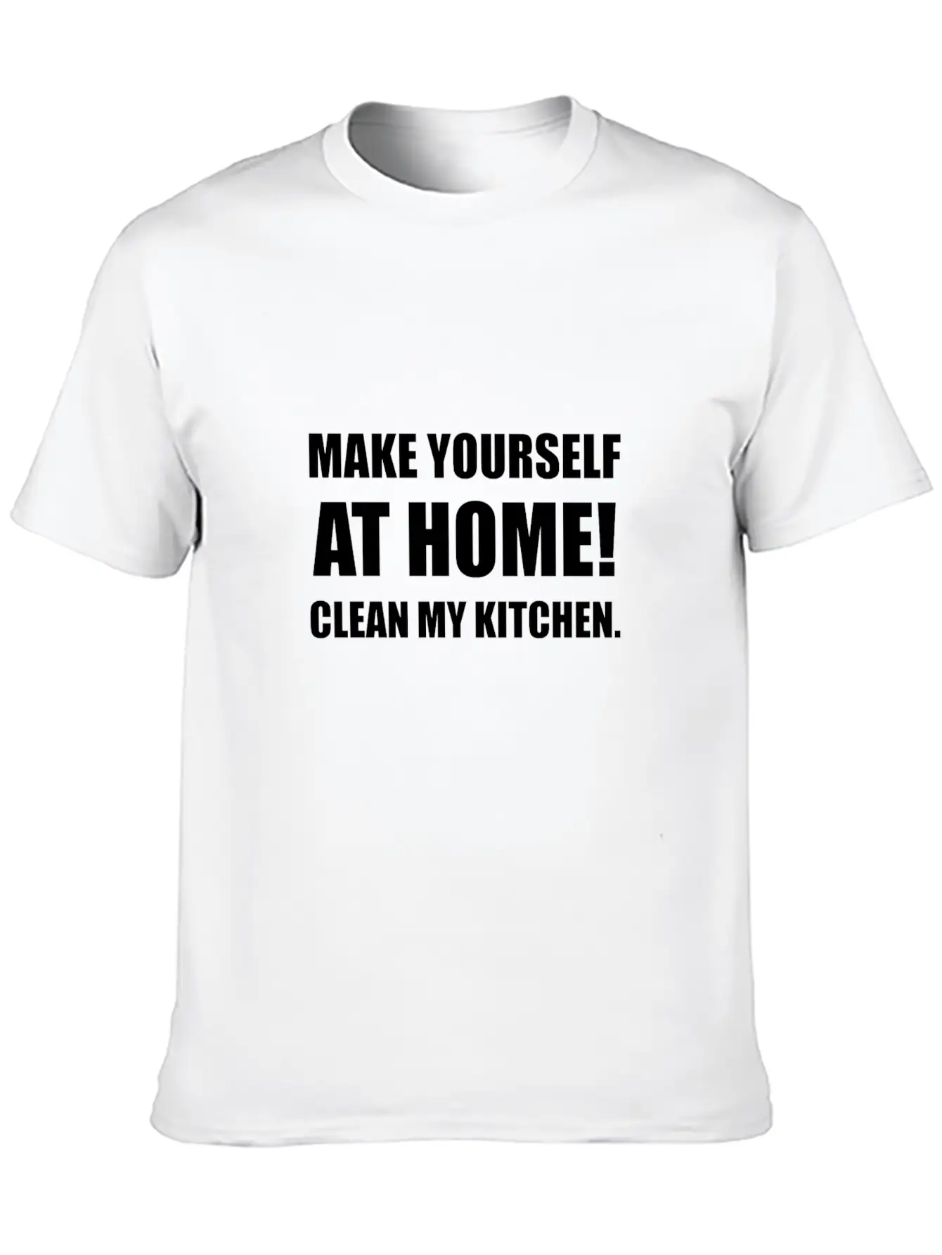 At Home Clean My Kitchen Stylish Everyday T-Shirt – Unisex Basic Cotton Tee