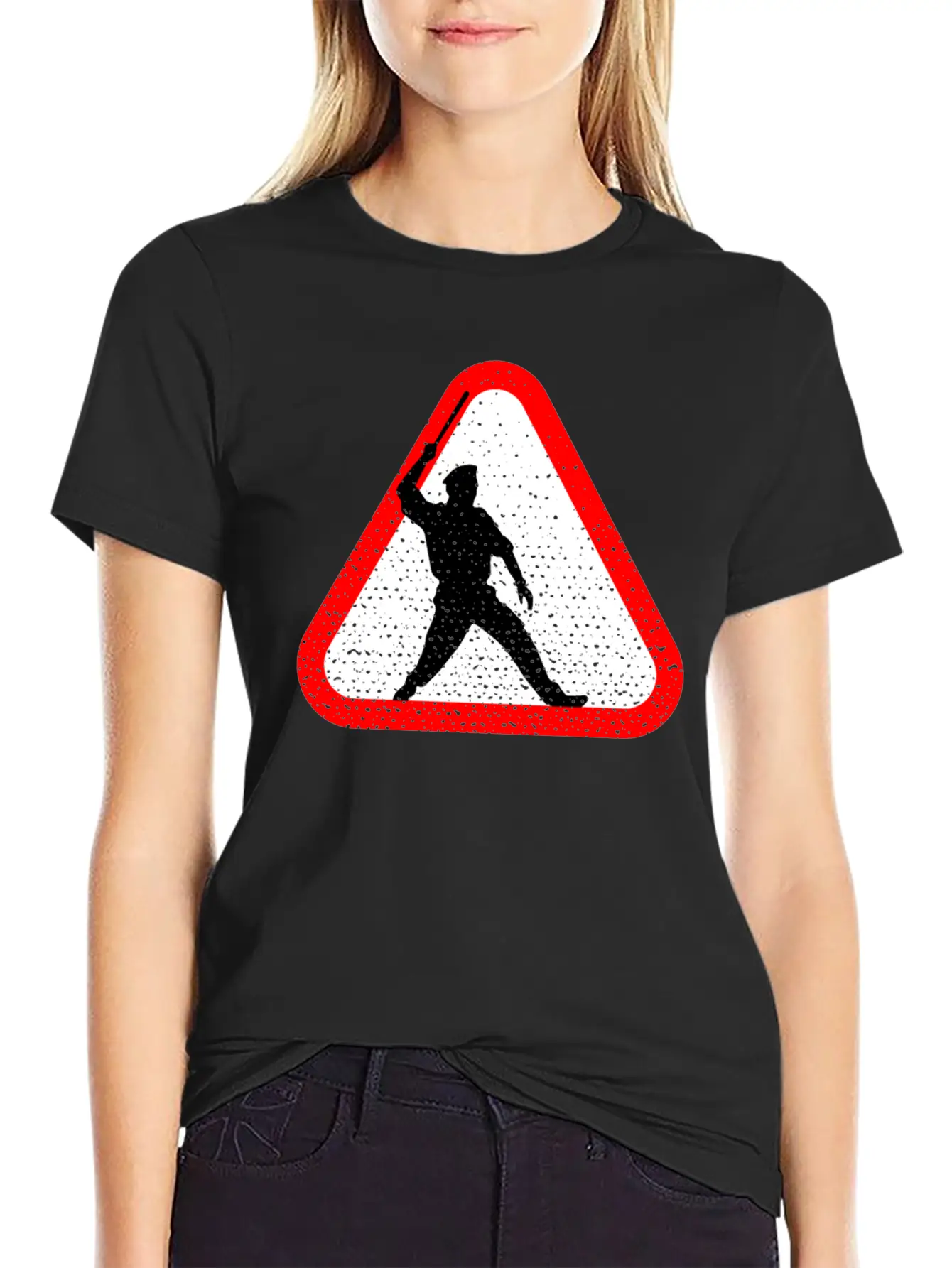 Attention Policeman Stylish Everyday T-Shirt – Unisex Basic Cotton Tee