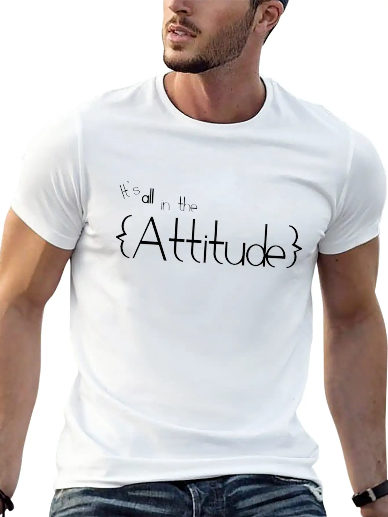 Attitude Stylish Everyday T-Shirt – Unisex Basic Cotton Tee