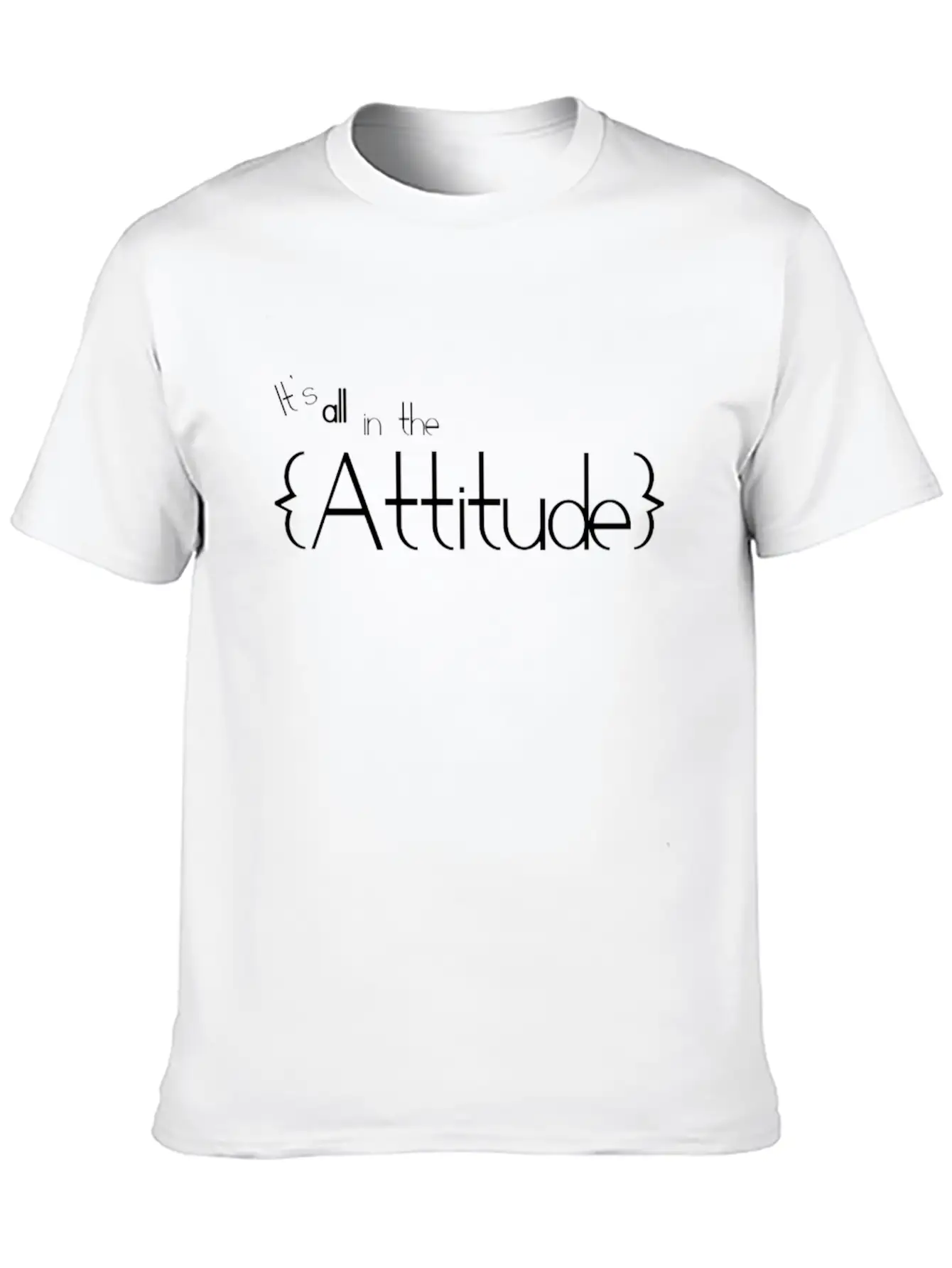 Attitude Stylish Everyday T-Shirt – Unisex Basic Cotton Tee
