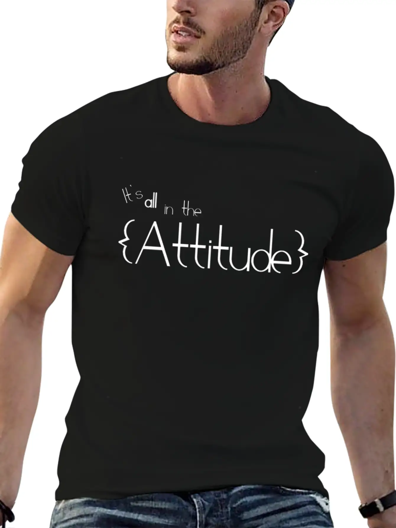 Attitude Stylish Everyday T-Shirt – Unisex Basic Cotton Tee