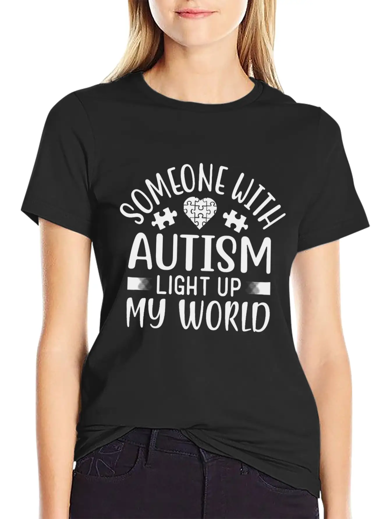Autism Unisex Cotton Tee – Relaxed Fit For Any Occasion