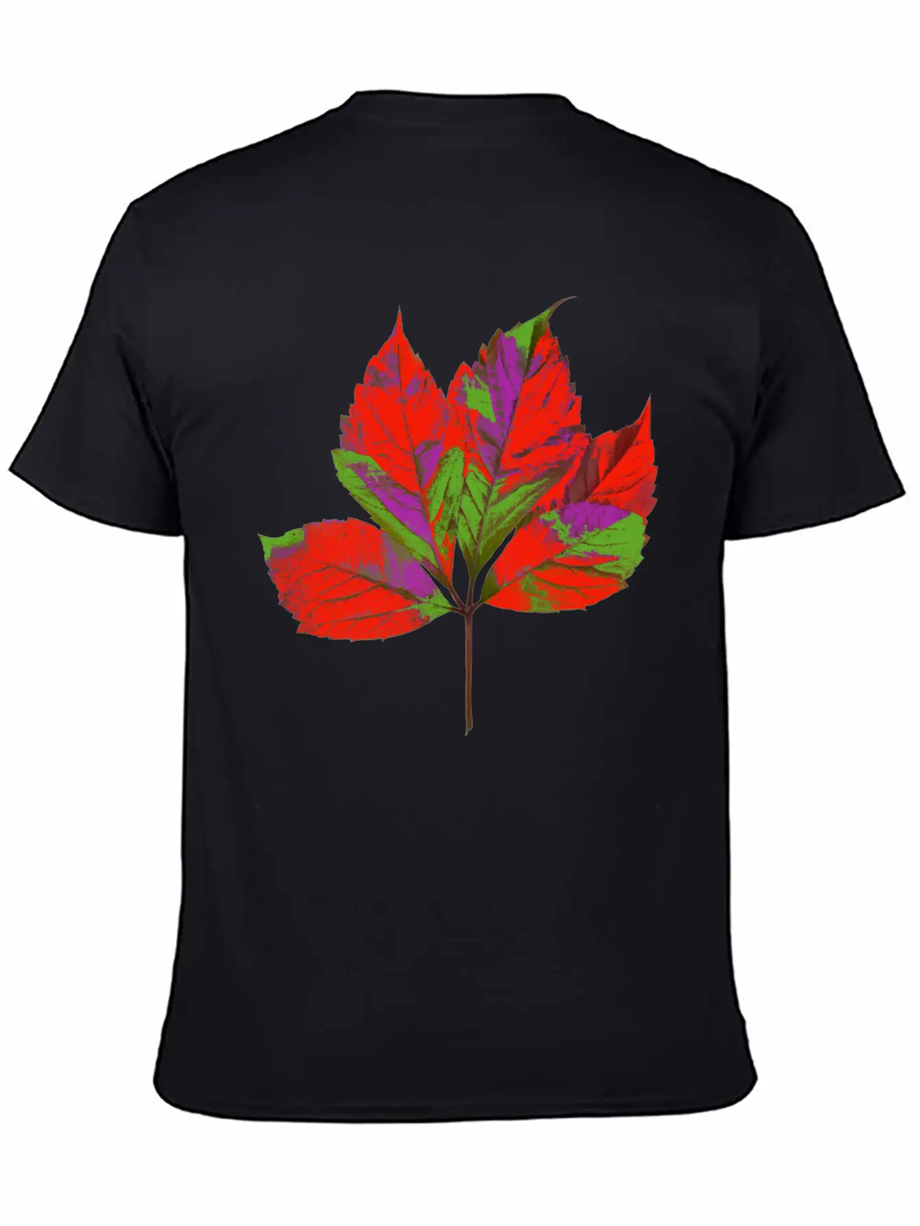 Autmn Leaf Artificial Stylish Everyday T-Shirt – Unisex Basic Cotton Tee
