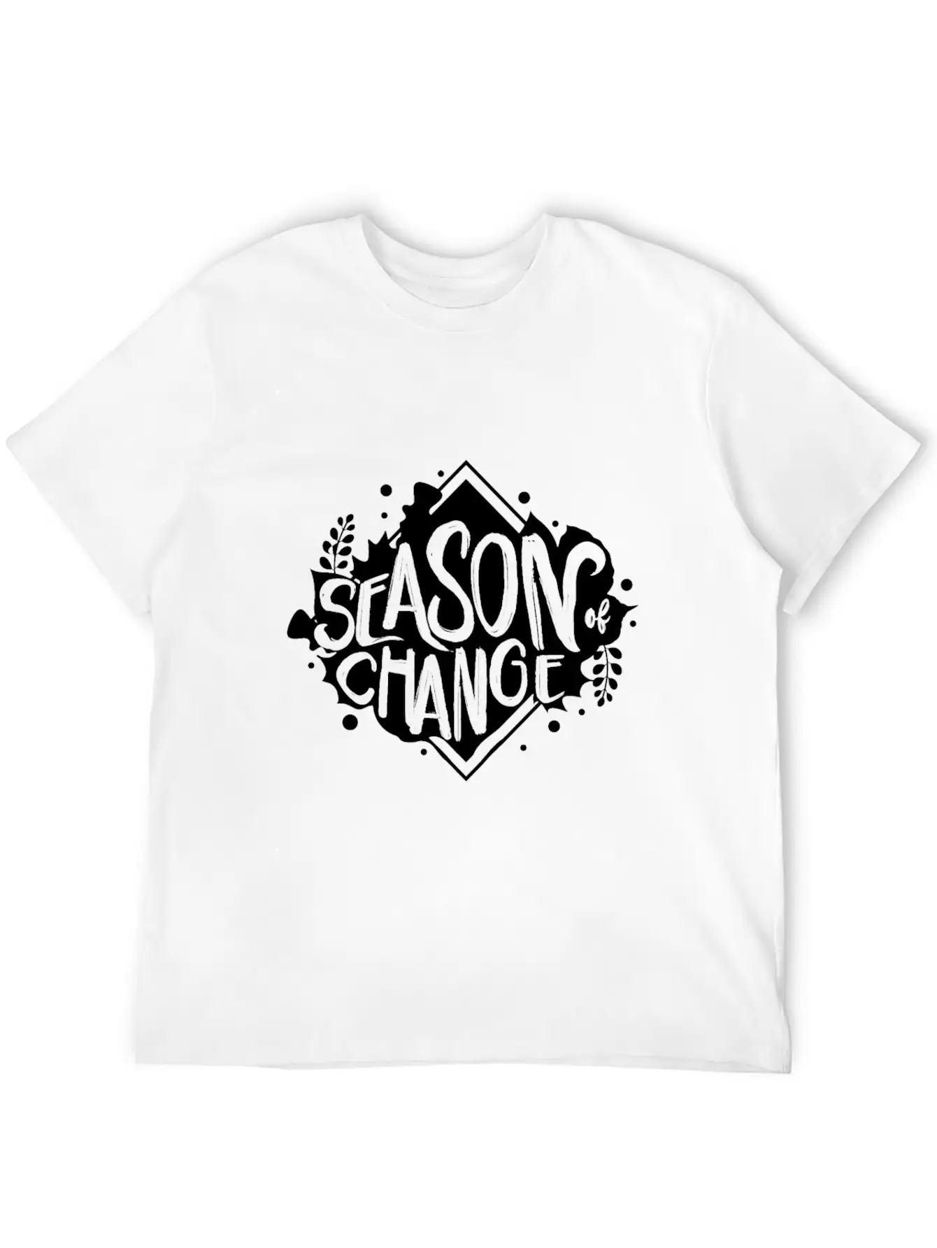 Autumn And Spring Basic Graphic T-Shirt – Daily Comfort In Soft Cotton