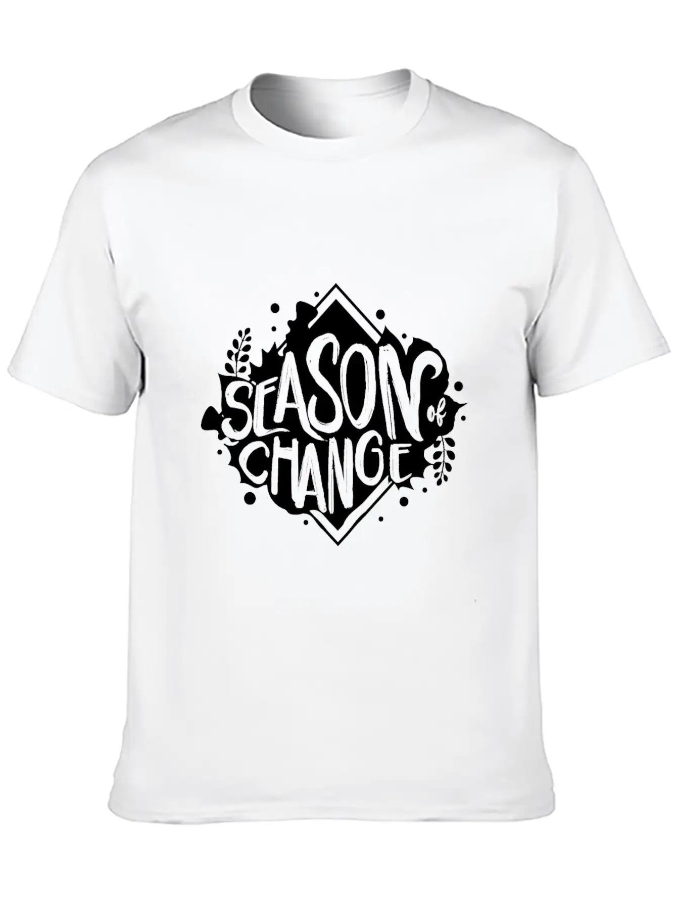 Autumn And Spring Basic Graphic T-Shirt – Daily Comfort In Soft Cotton