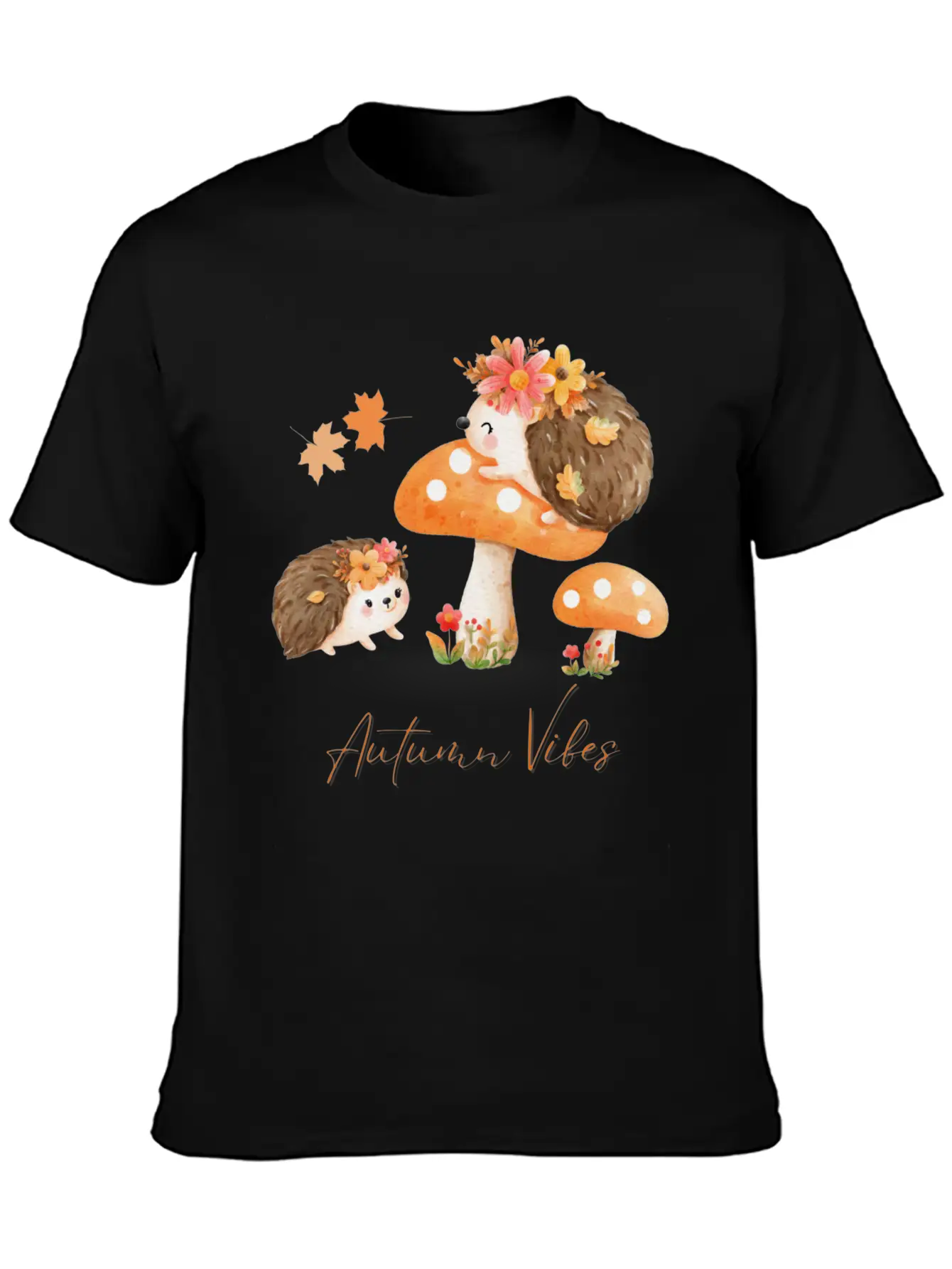 Autumns Vibes Stylish Everyday T-Shirt – Unisex Basic Cotton Tee