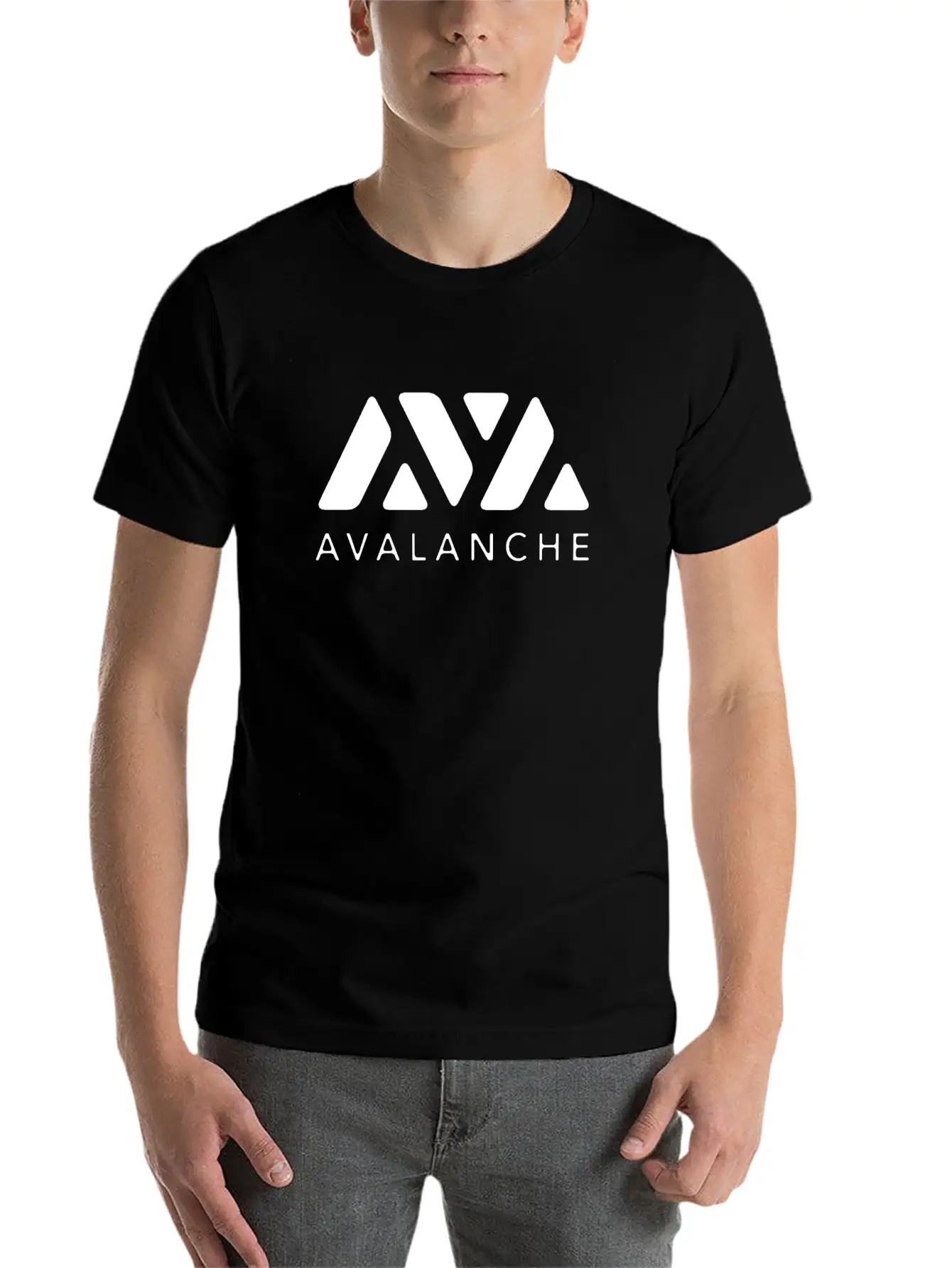 Avalanche AVAX Crypto Hodl Basic Graphic T-Shirt – Daily Comfort In Soft Cotton